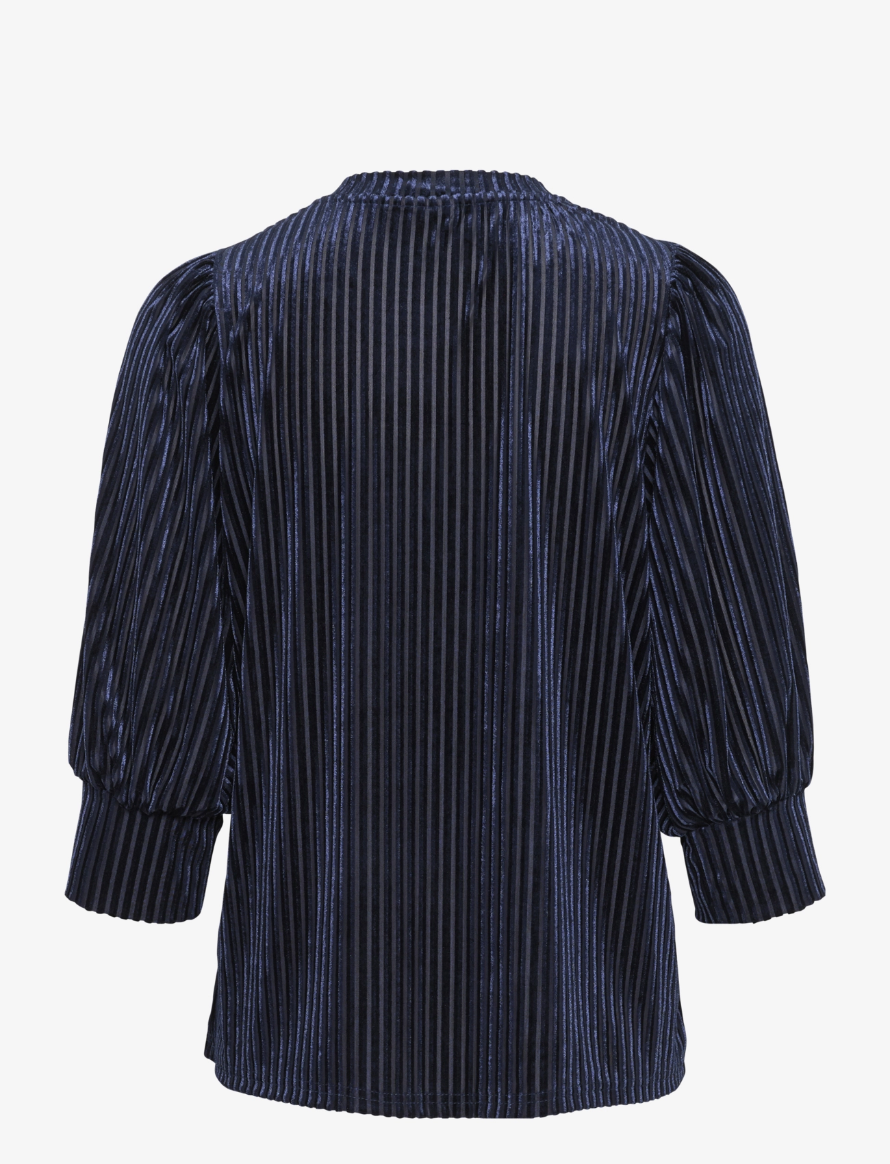 Kaffe - KAcaca Blouse - kurzämlige blusen - midnight marine cc - 2