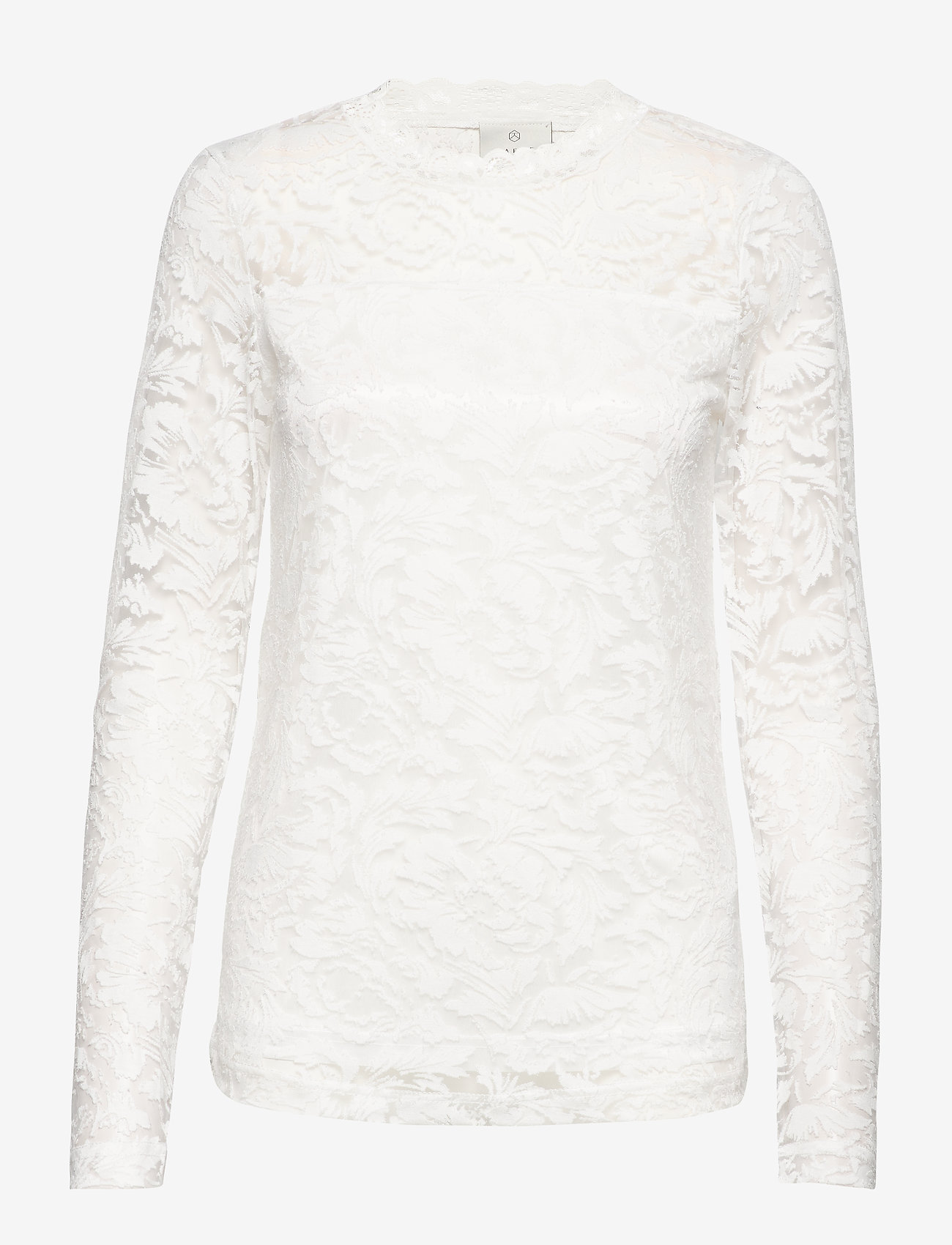 Kaffe - KAvilli Lace blouse - chalk - 0