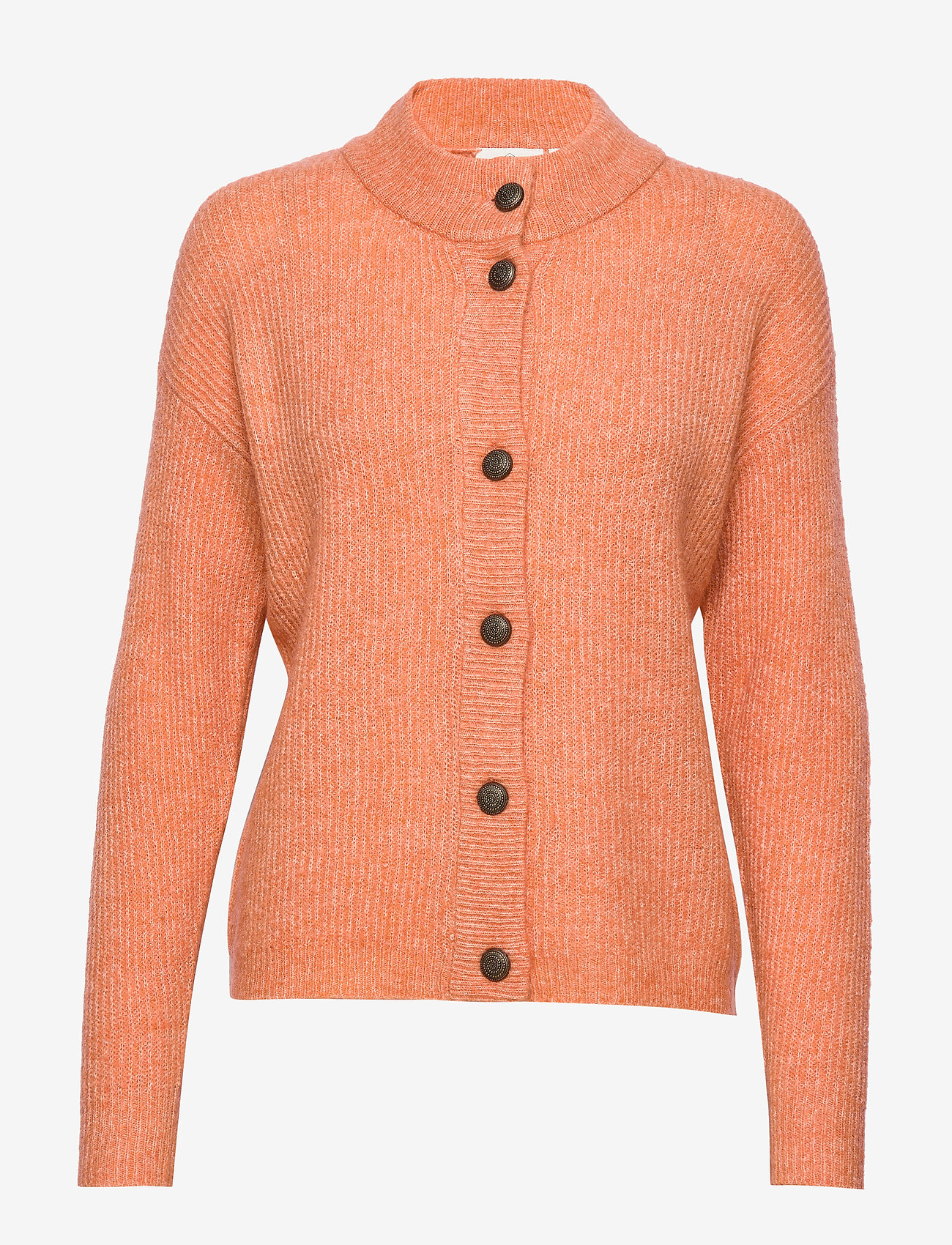 Kaffe - KAjenna Cardigan - dull orange / melange - 0