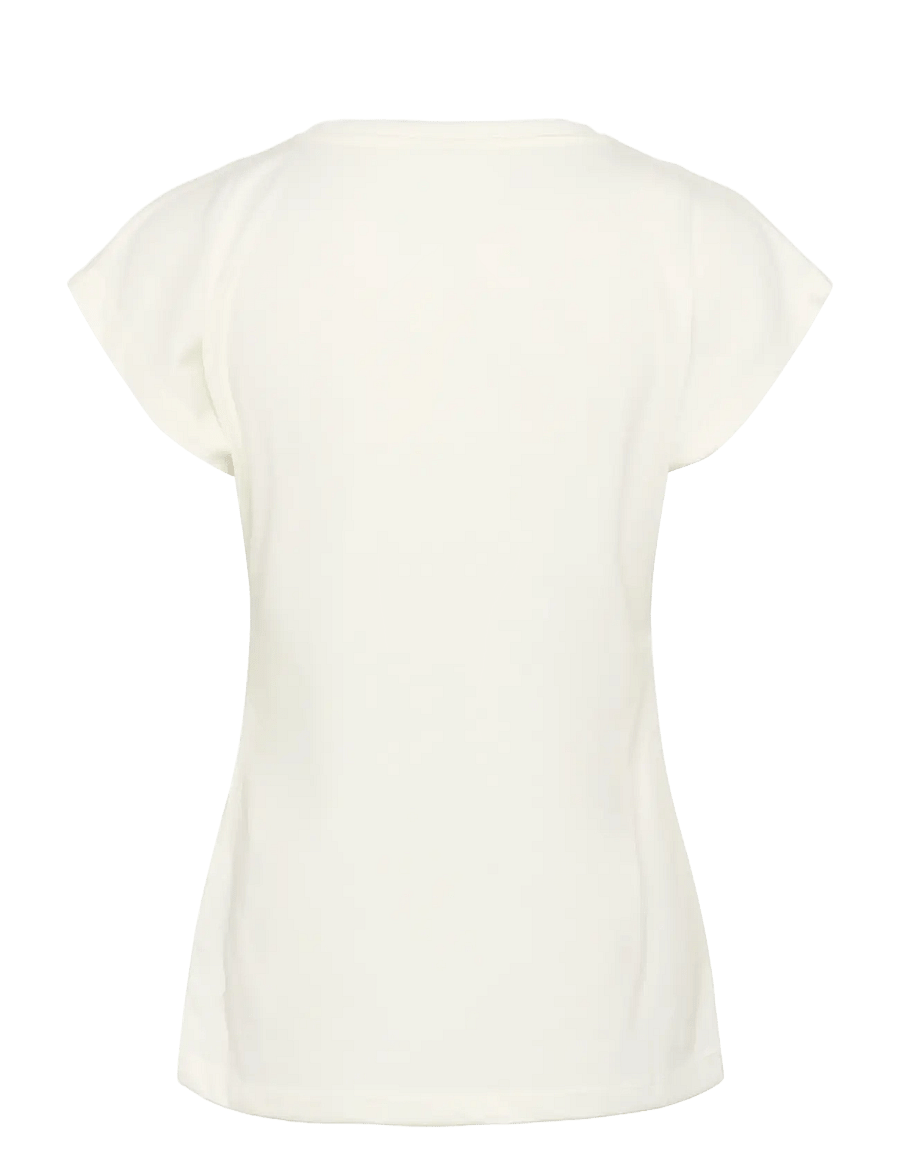Kaffe - KAlise T-Shirt - t-shirts - chalk - 2