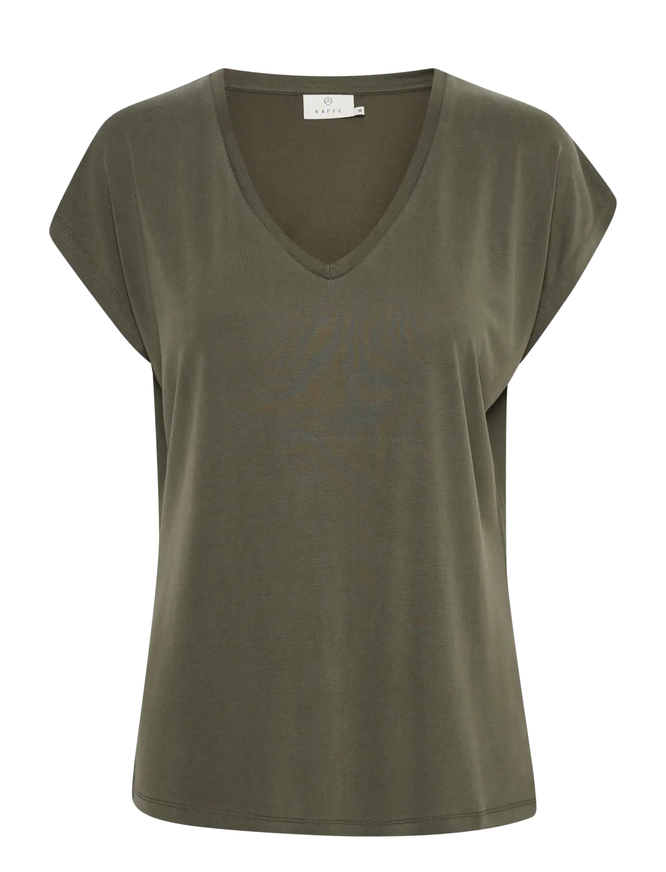 KAFFE Kalise T-Shirt Khaki - XS - Damen