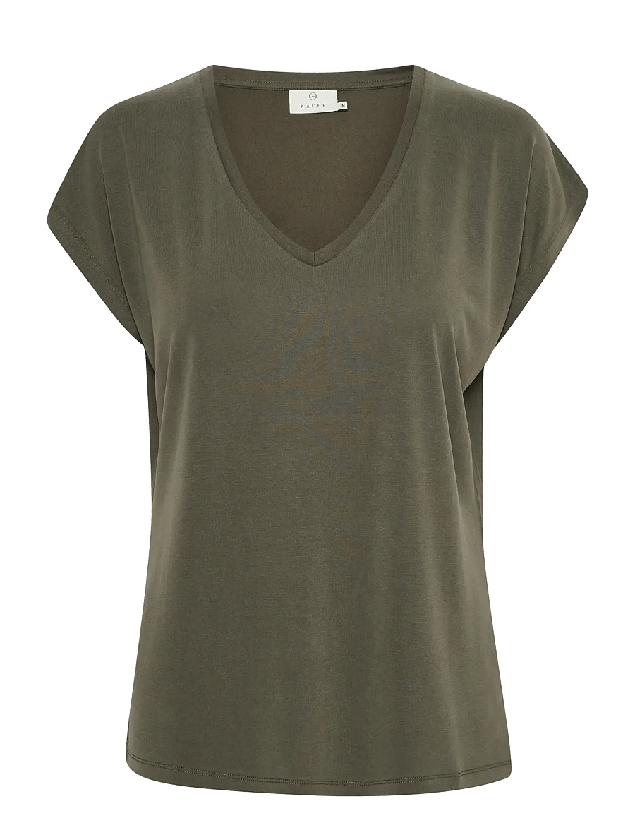 Kaffe - KAlise T-Shirt - t-shirts - grape leaf - 1
