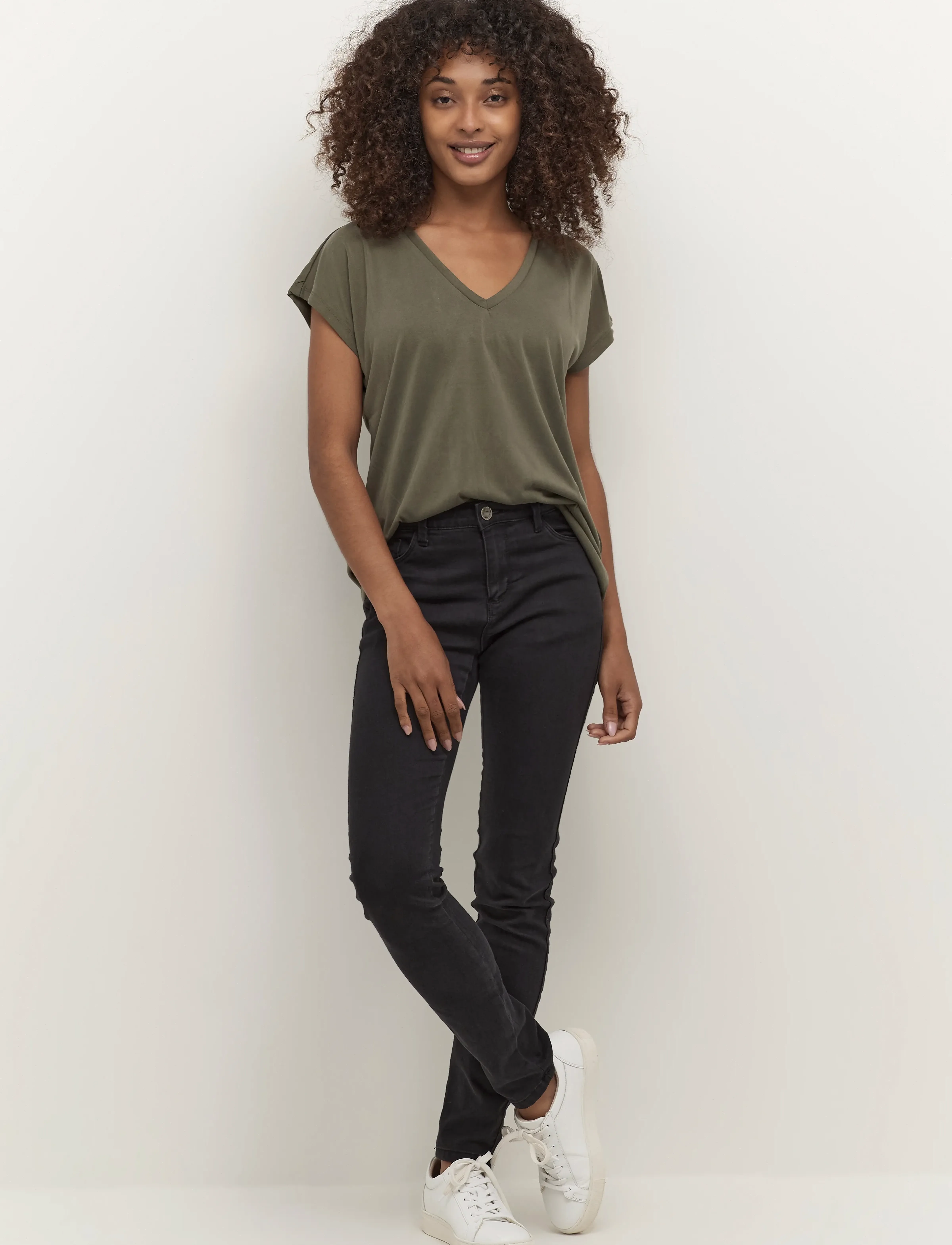 Kaffe - KAlise T-Shirt - t-shirts - grape leaf - 3
