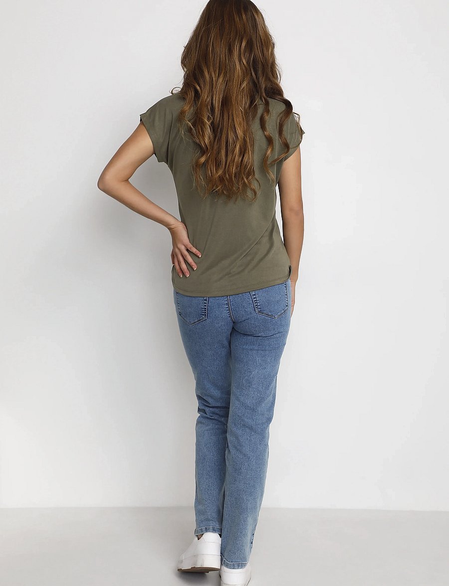 Kaffe - KAlise T-Shirt - t-shirts - grape leaf - 4