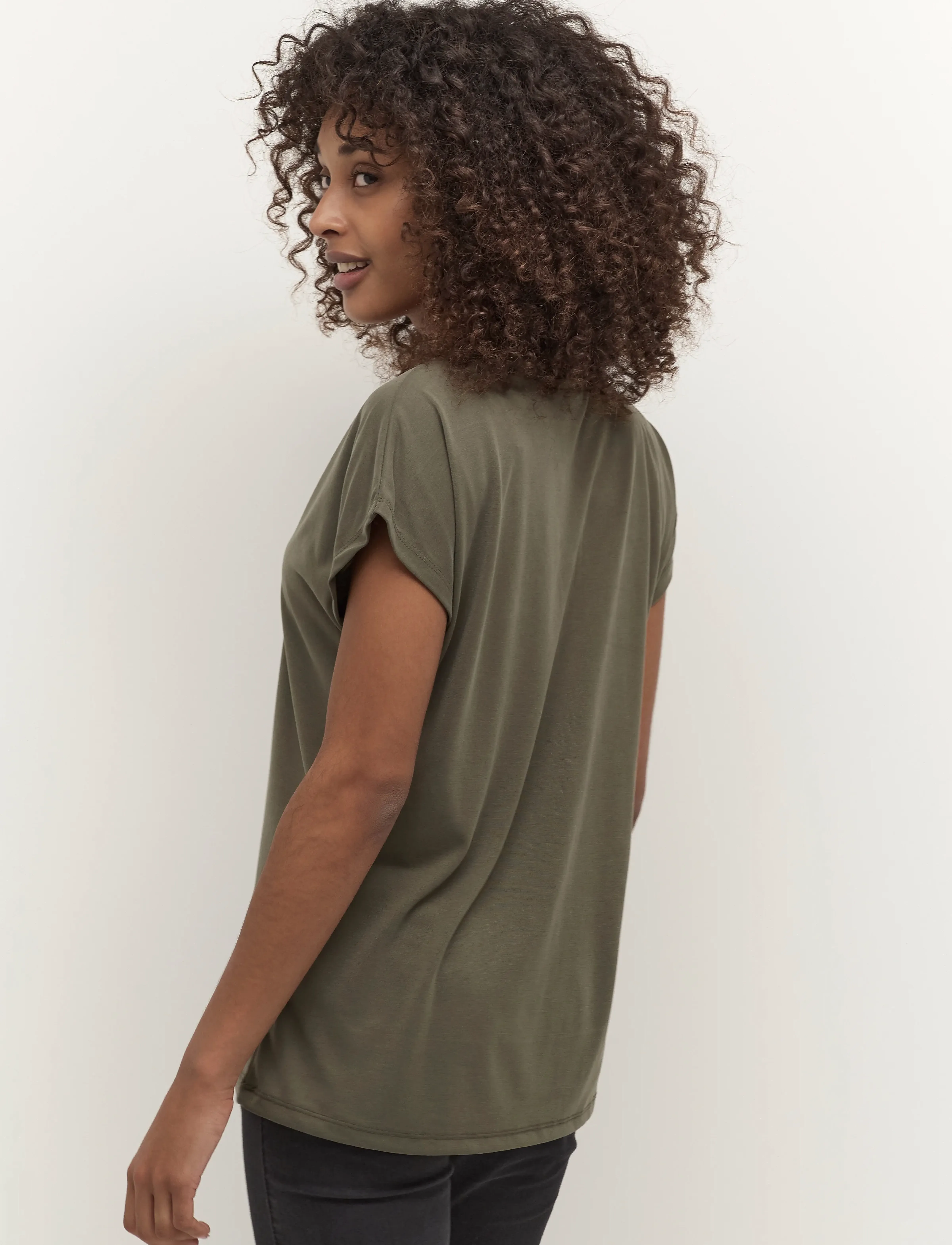 Kaffe - KAlise T-Shirt - t-shirts - grape leaf - 5