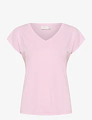 Kaffe - KAlise T-Shirt - laveste priser - pink mist - 0