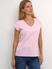 Kaffe - KAlise T-Shirt - laveste priser - pink mist - 2