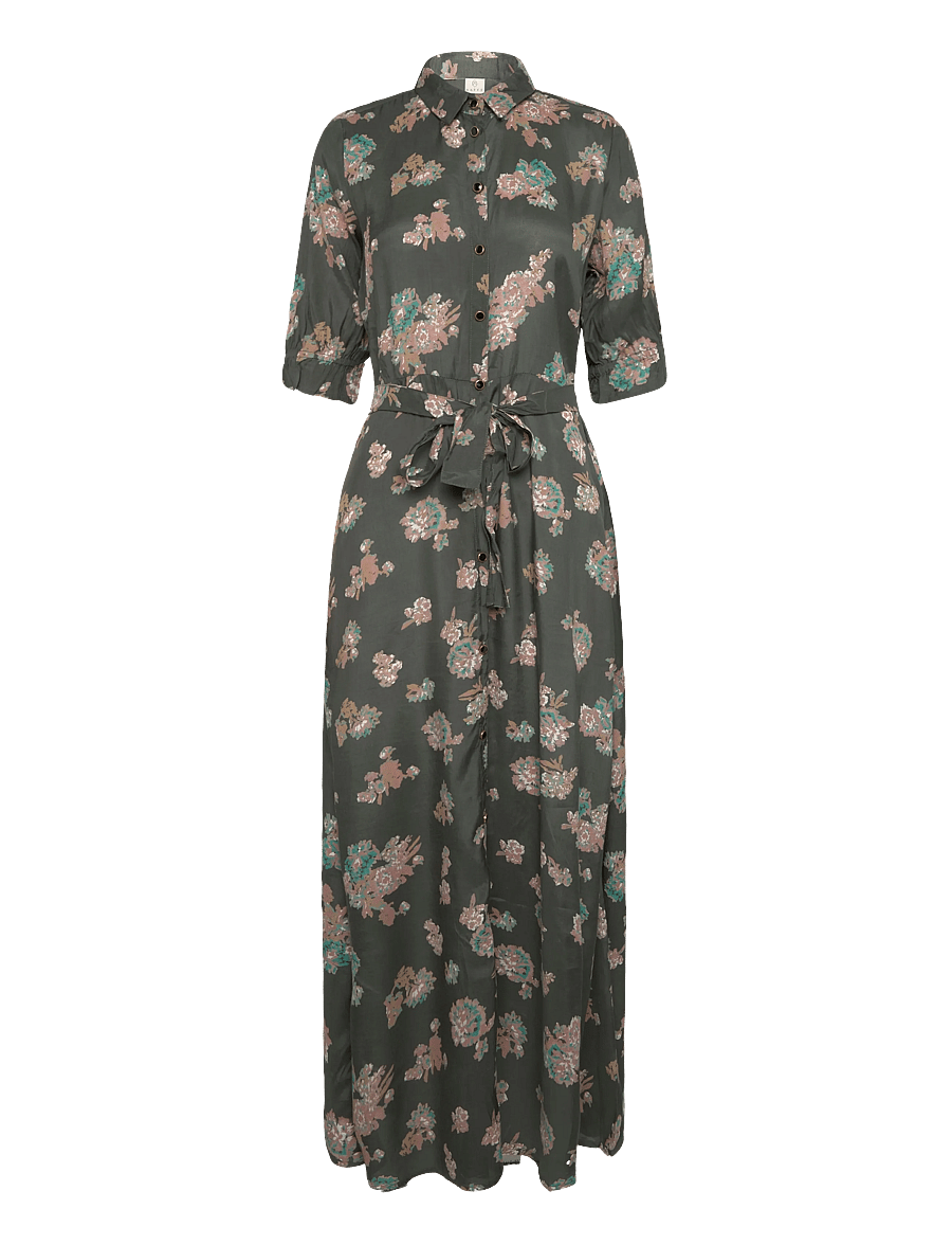 Kaffe - KAvelana Maxi Dress - hemdkleider - grape leaf - 0