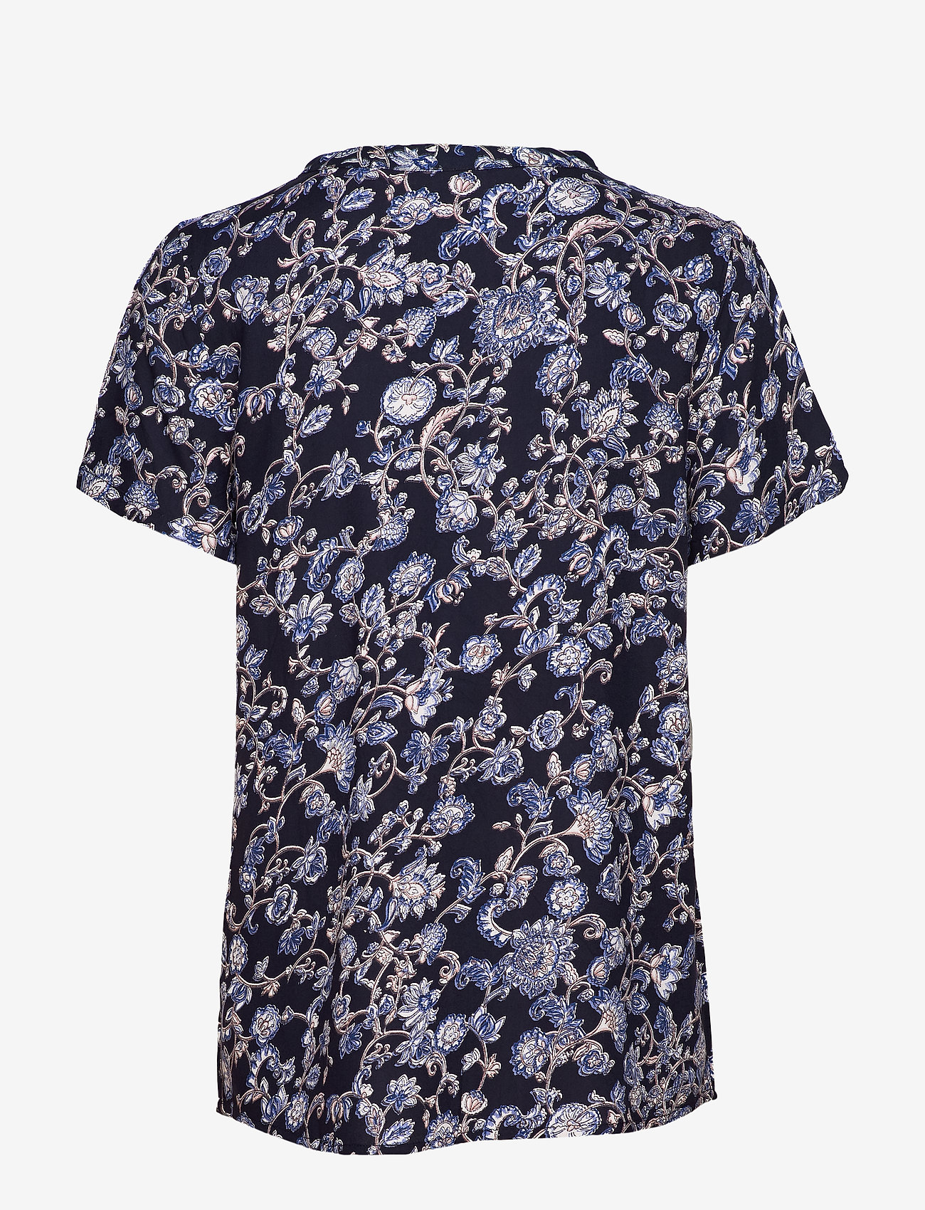 Kaffe - KAmolli SS Blouse - midnight marine - 1