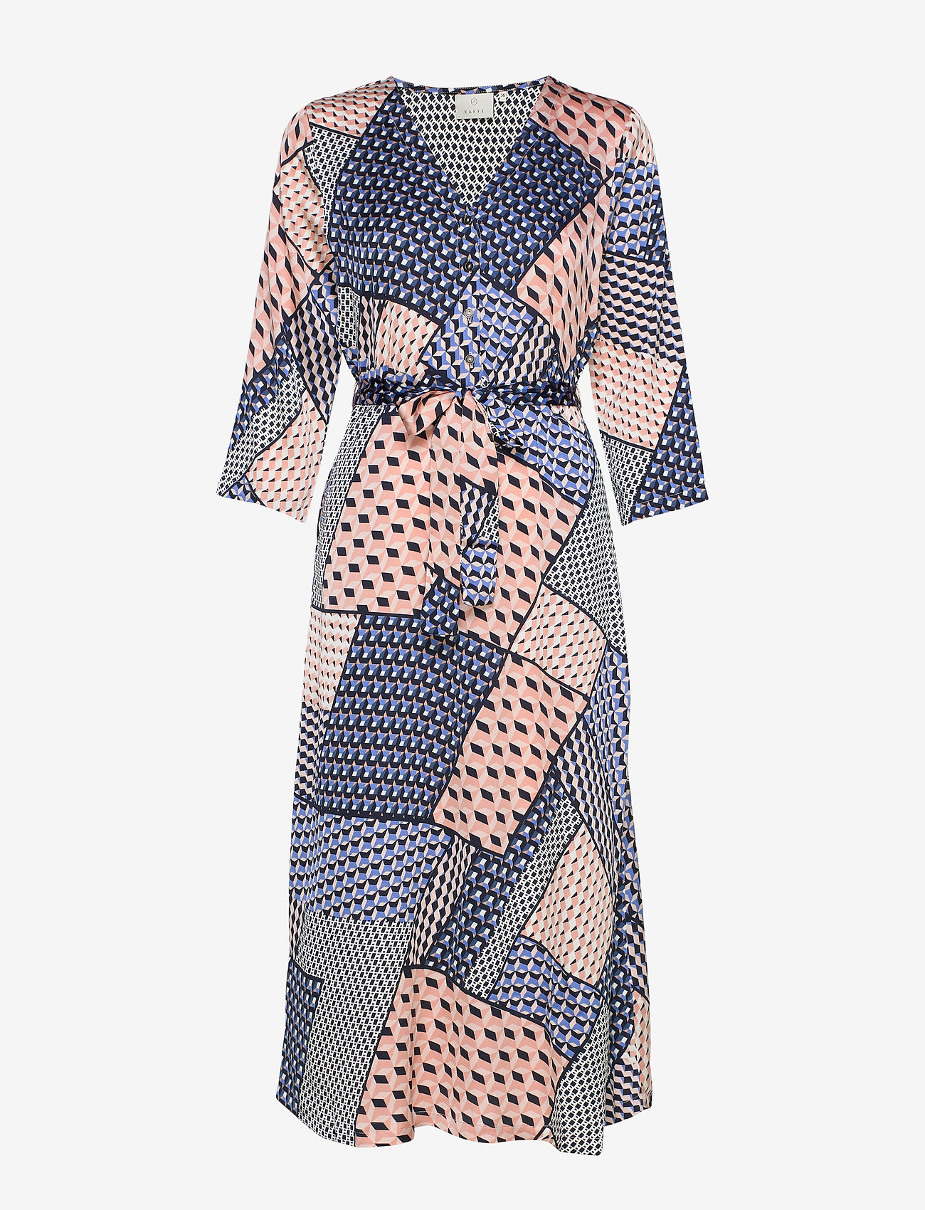 Kaffe - KAselina Dress 3/4 sl - midnight marine - 0