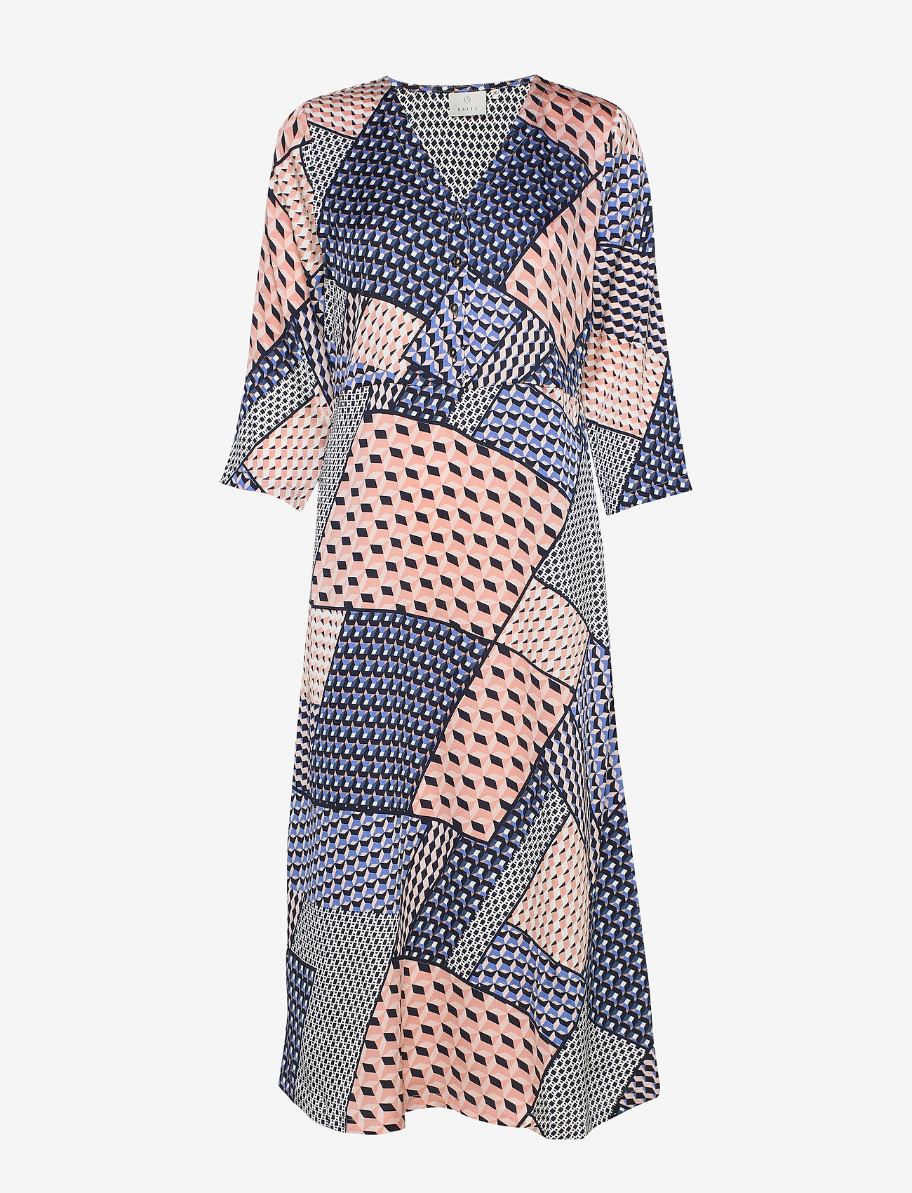 Kaffe - KAselina Dress 3/4 sl - midnight marine - 2