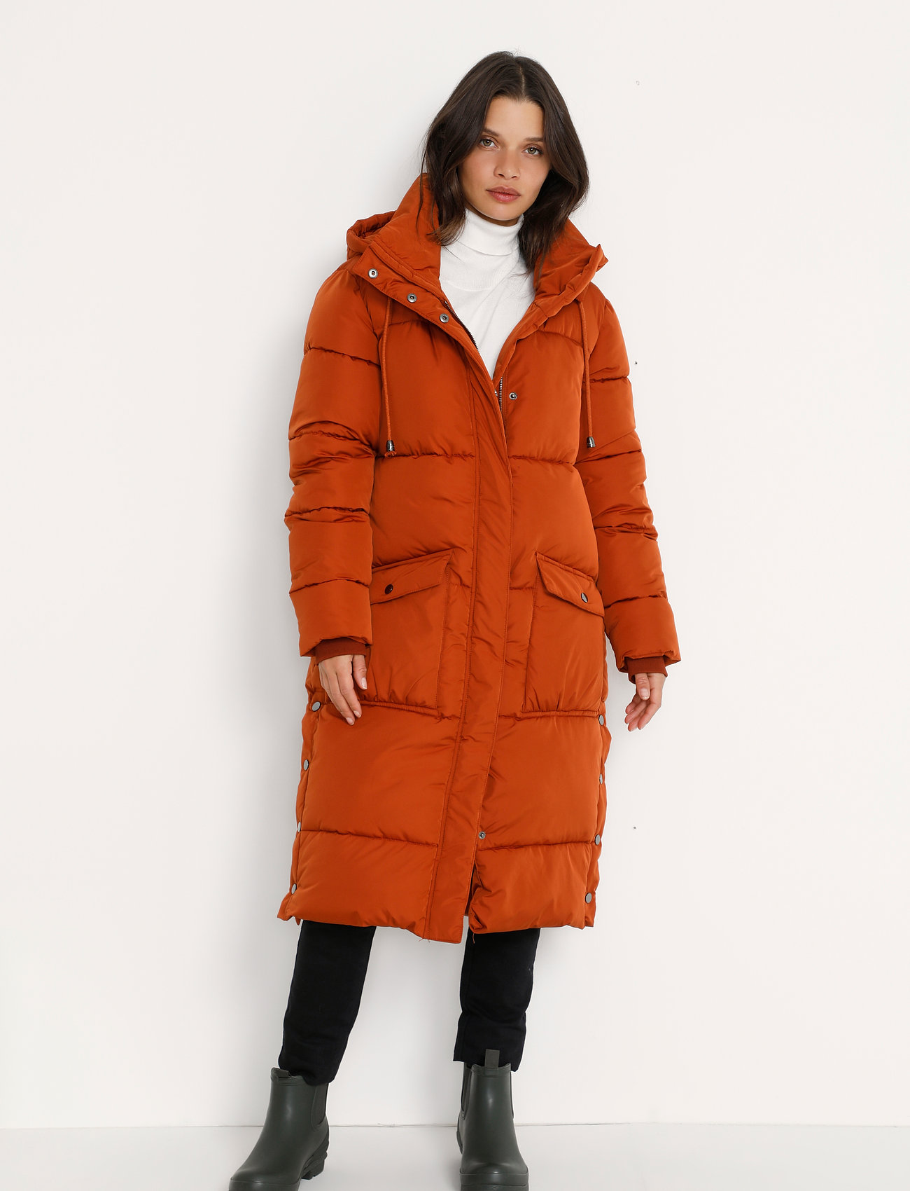 Kaffe - KAanika Outerwear - dun- & vadderade jackor - auburn - 3