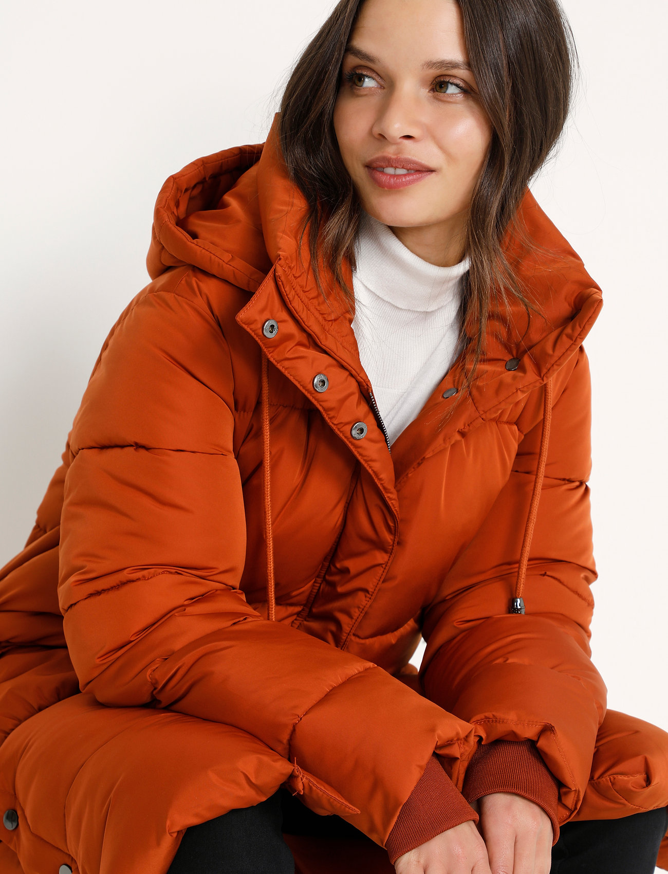 Kaffe - KAanika Outerwear - dun- & vadderade jackor - auburn - 5
