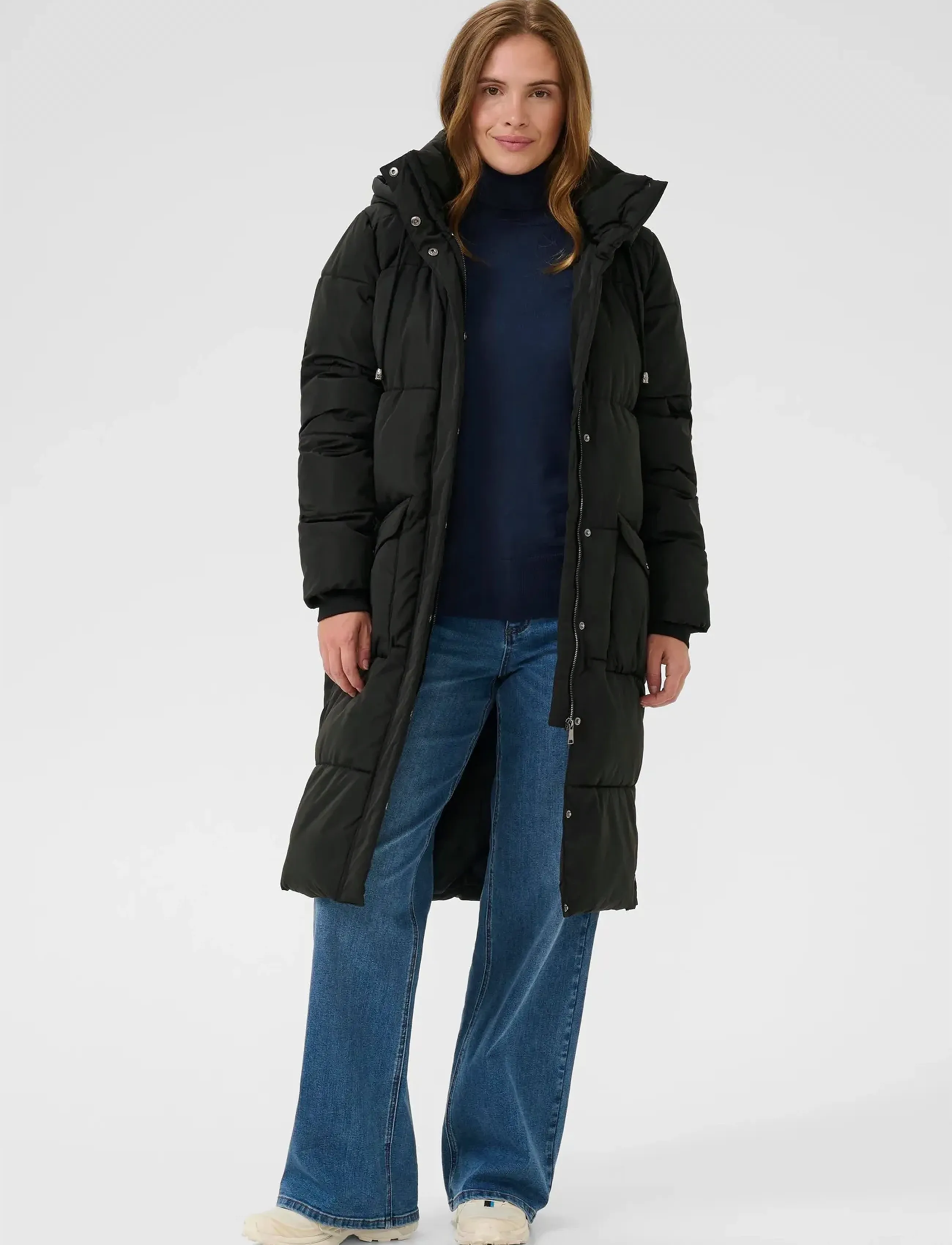 Kaffe - KAanika Outerwear - dun- & vadderade jackor - black deep - 3