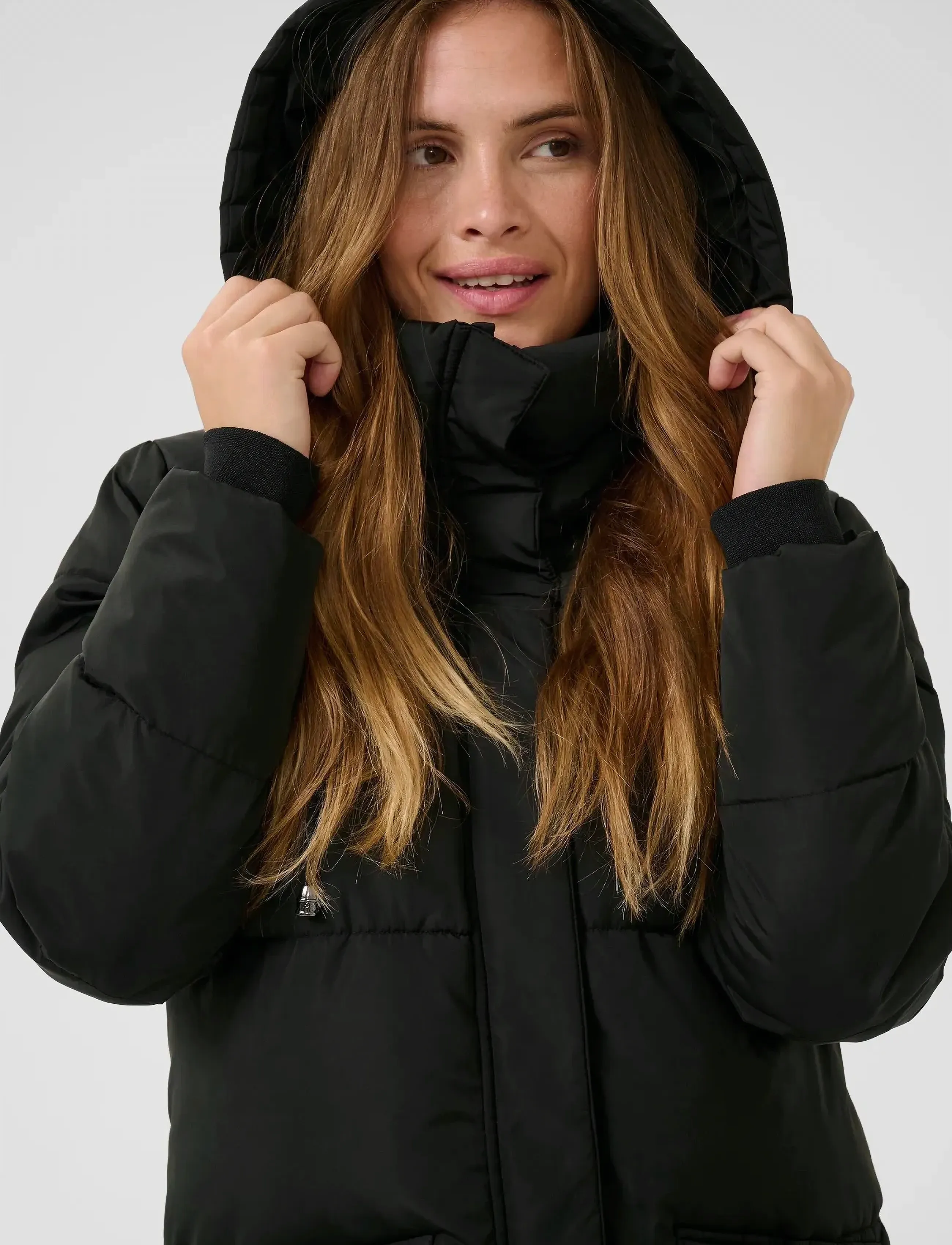 Kaffe - KAanika Outerwear - dun- & vadderade jackor - black deep - 5
