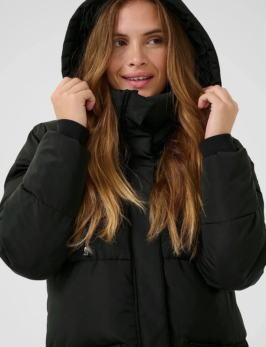 Kaffe - KAanika Outerwear - winterjacken - black deep - 5