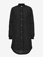 KAshally Quilted Coat - BLACK DEEP