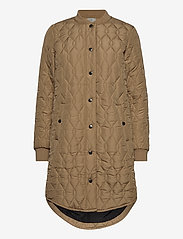 KAshally Quilted Coat - TANNIN