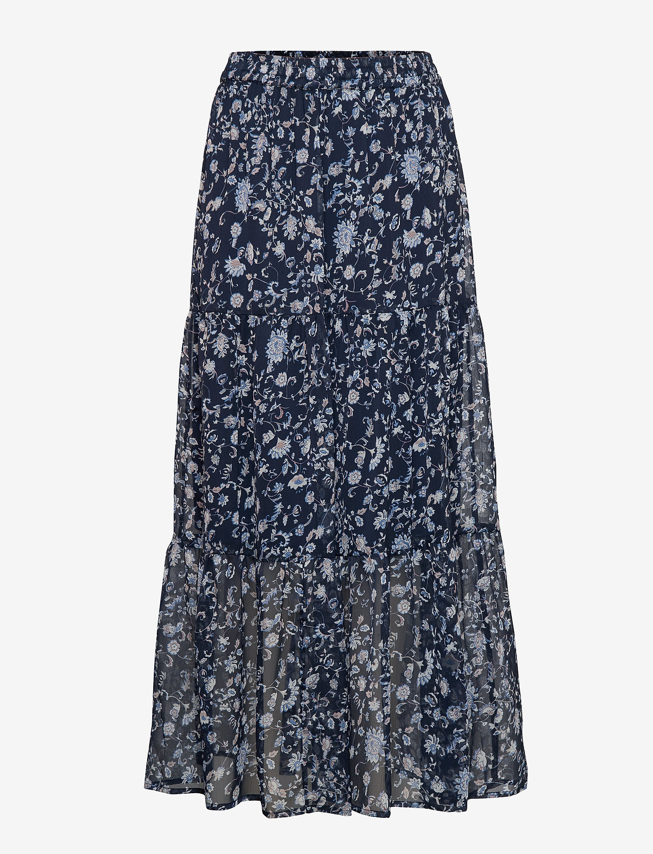 KAfiona Chiffon Skirt - MIDNIGHT MARINE