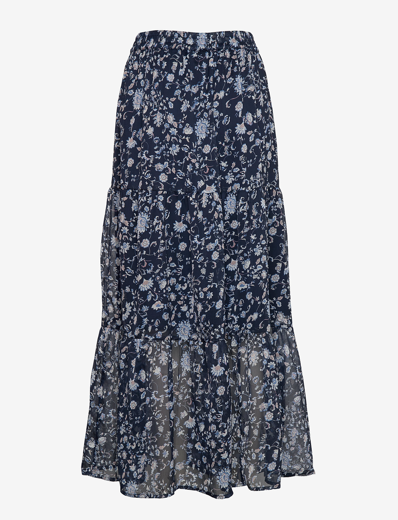 Kaffe - KAfiona Chiffon Skirt - midnight marine - 1