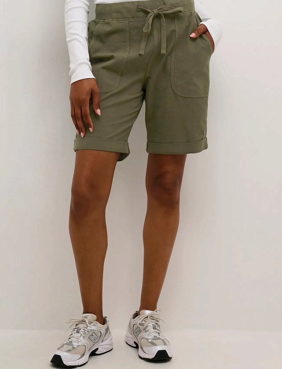 Kaffe - KAnaya Shorts - freizeitshorts - grape leaf - 0