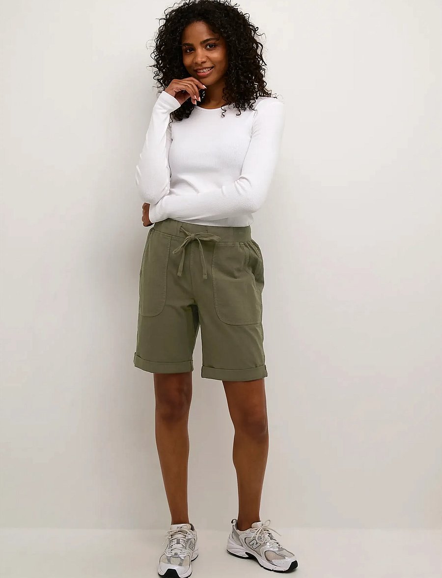 Kaffe - KAnaya Shorts - freizeitshorts - grape leaf - 3