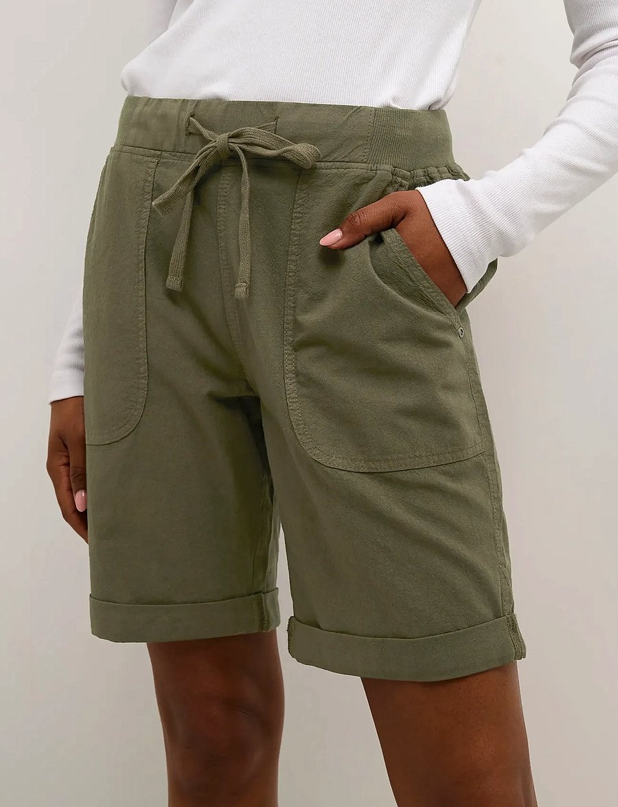 Kaffe - KAnaya Shorts - freizeitshorts - grape leaf - 5
