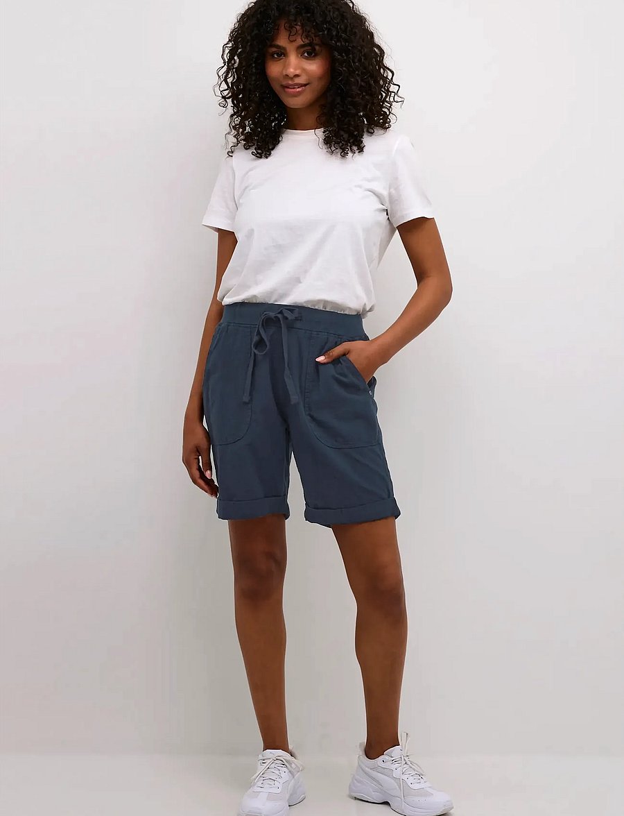 Kaffe - KAnaya Shorts - freizeitshorts - midnight marine - 3