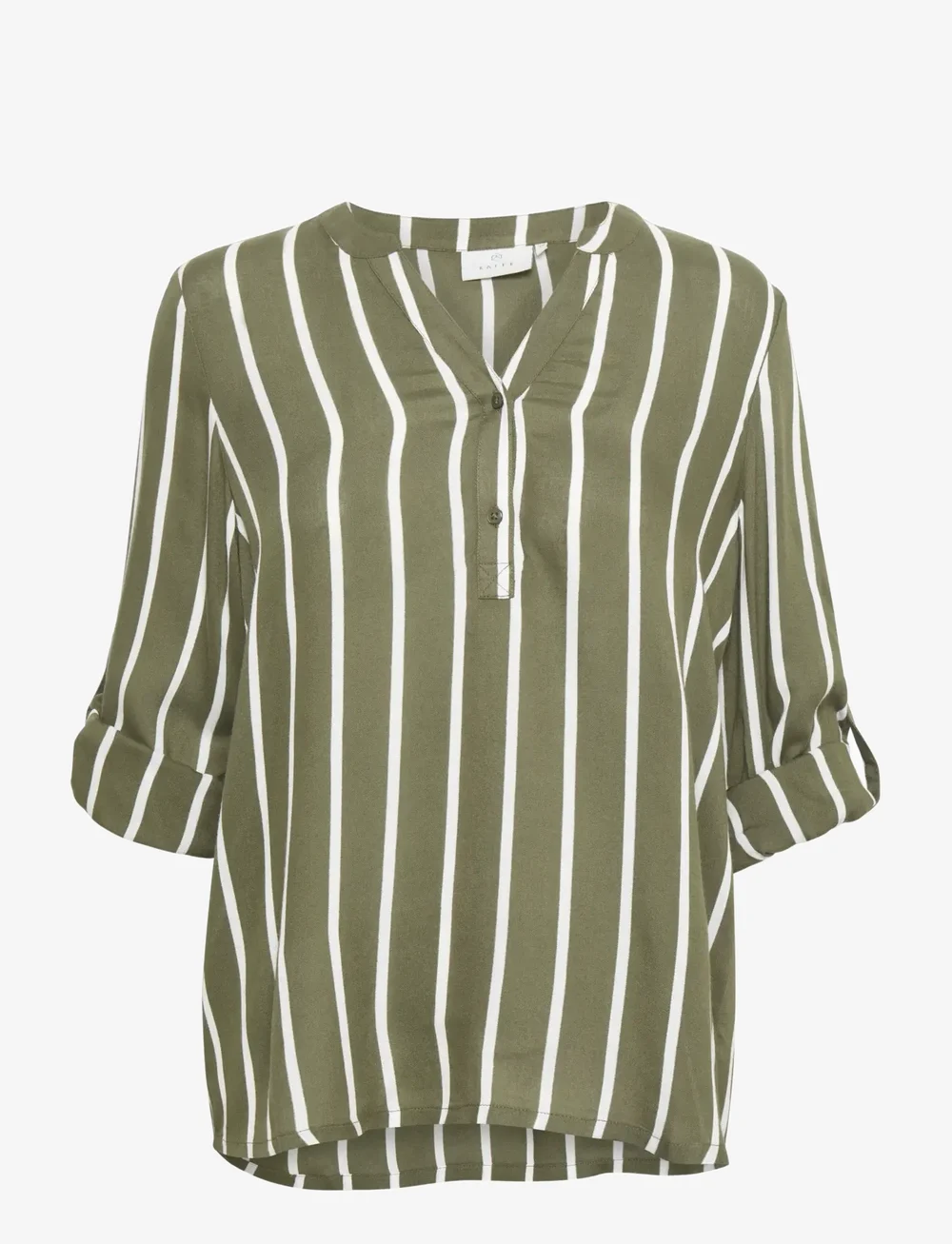 Kaffe - KAstridy Blouse - langærmede bluser - grape leaf/chalk - 1