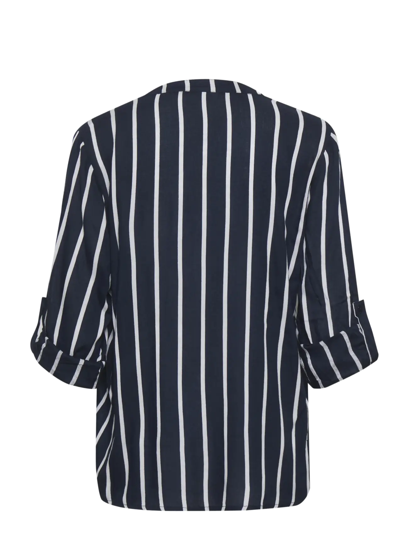 Kaffe - KAstridy Blouse - langärmelige blusen - midnight marine/chalk - 2