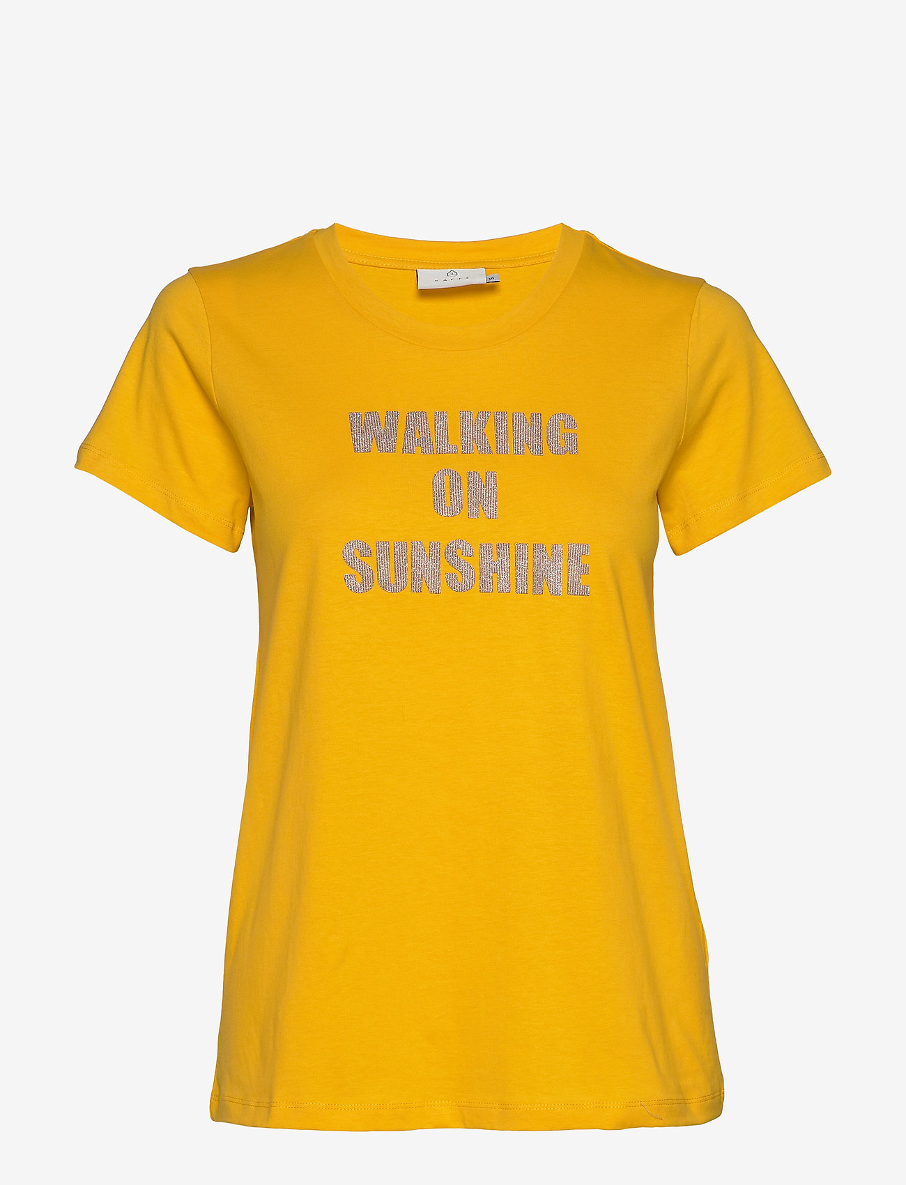 Kaffe - KAmarca T-shirt - golden rod - 0