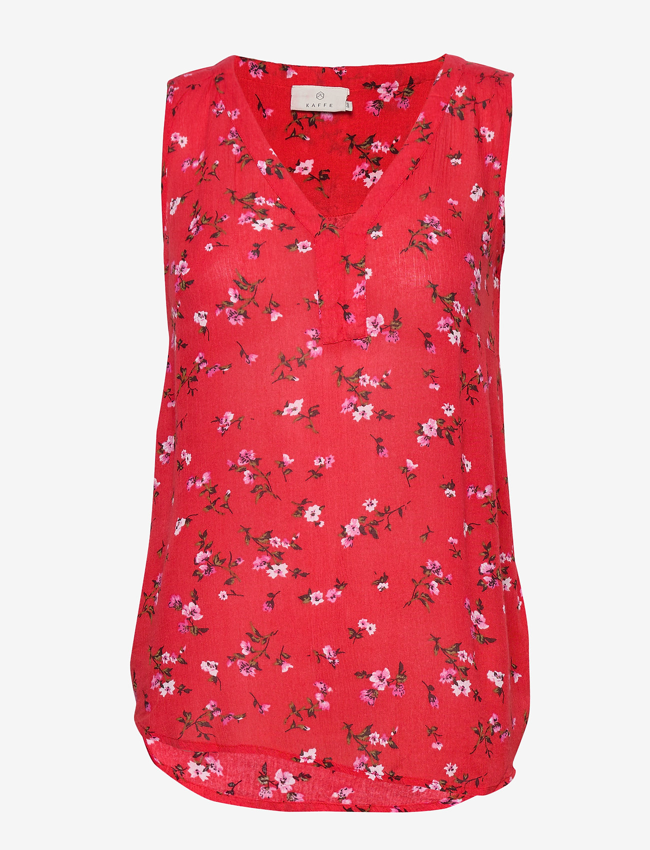 KAesta Amber Top - HIGH RISK RED