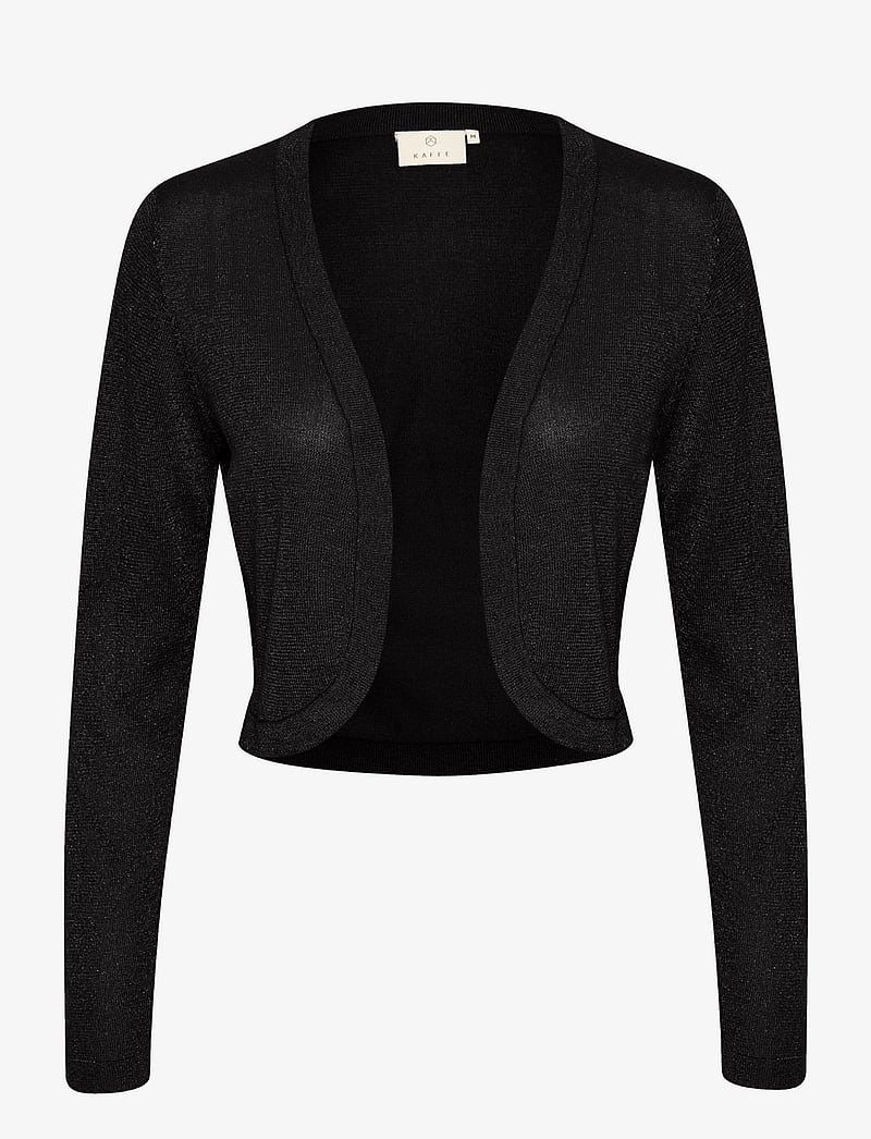 Kaffe - KAankra Bolero - cardigans - black deep - 1