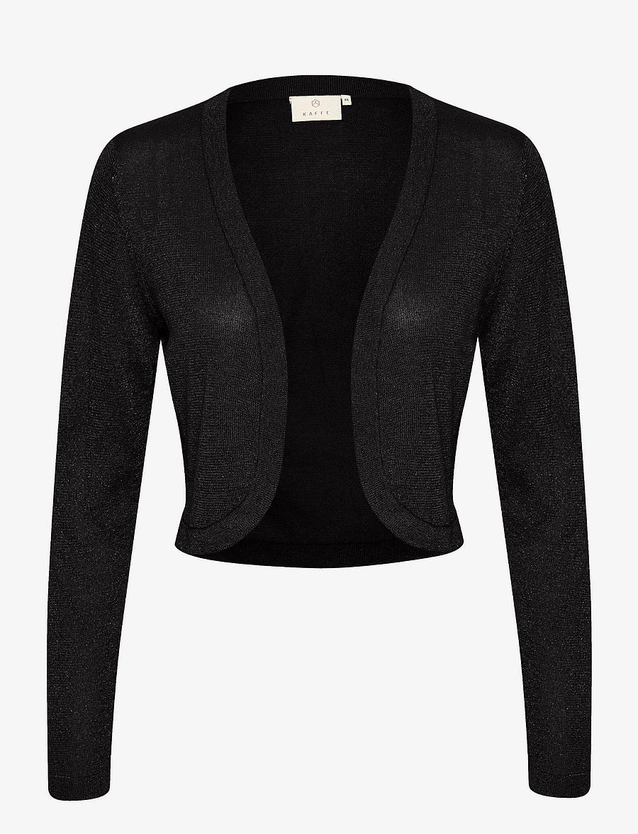 Kaffe - KAankra Bolero - cardigans - black deep - 1