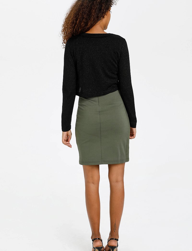 Kaffe - KAankra Bolero - cardigans - black deep - 4