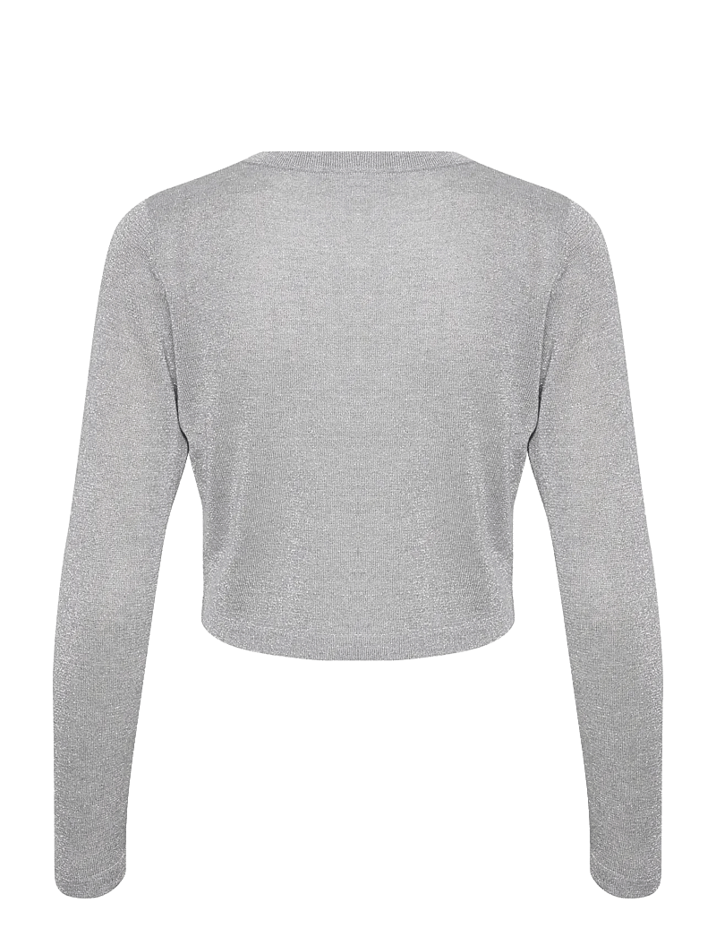 Kaffe - KAankra Bolero - kardiganid - grey mel. w. silver lurex - 2