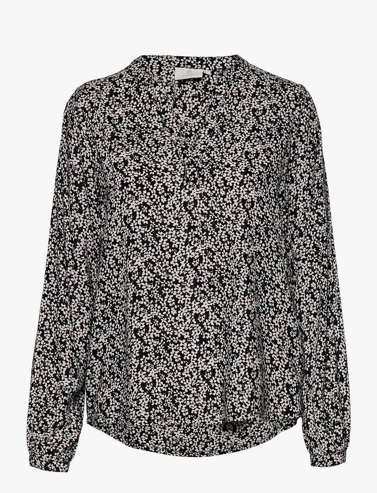 KAmolly Tilly Blouse - BLACK TAPIOCA FLOWER