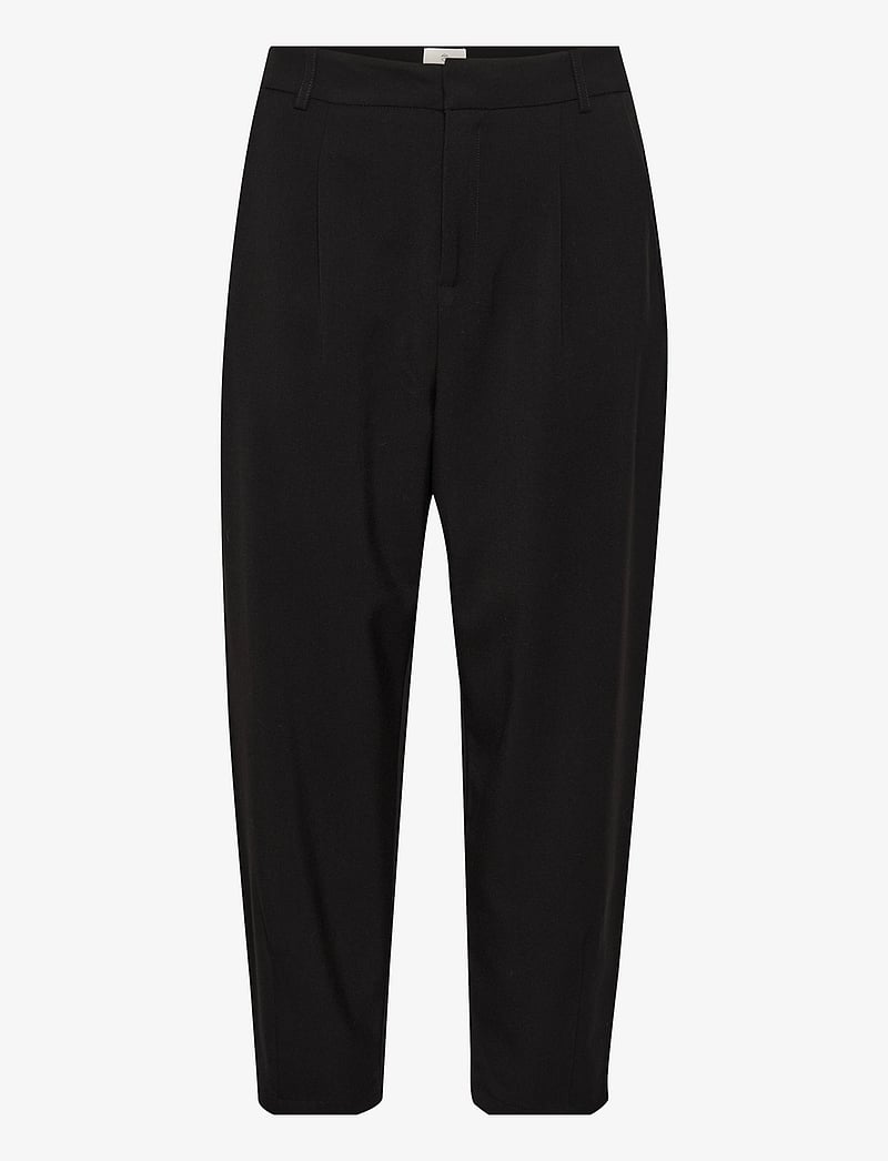 Kaffe - KAmerle Pants Cropped - habitbukser - black deep - 1