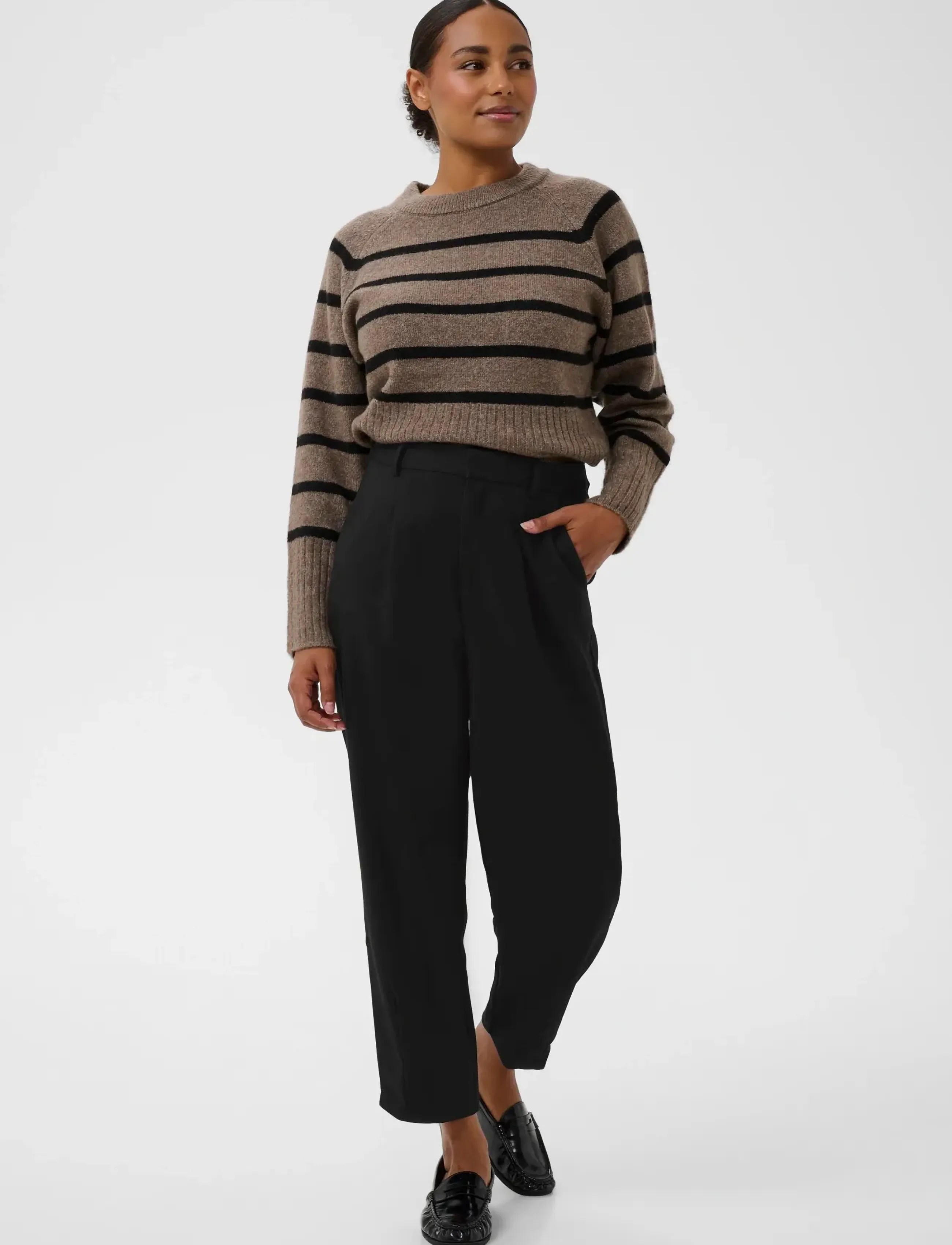 Kaffe Kamerle Pants Cropped kostymbyxor dam – bild 4