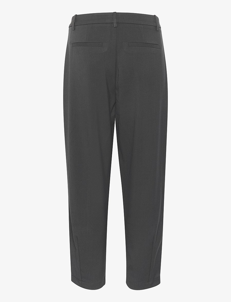 Kaffe - KAMERLE PANTS CROPPED - pidulikud püksid - black oyster - 2