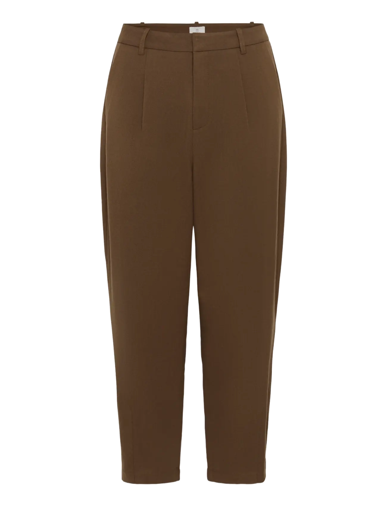 Kaffe KAmerle Pants Cropped - Kaffe - CARAFE / brown
