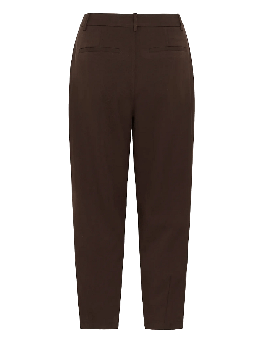 Kaffe - KAMERLE PANTS CROPPED - anzugshosen - coffee bean - 1