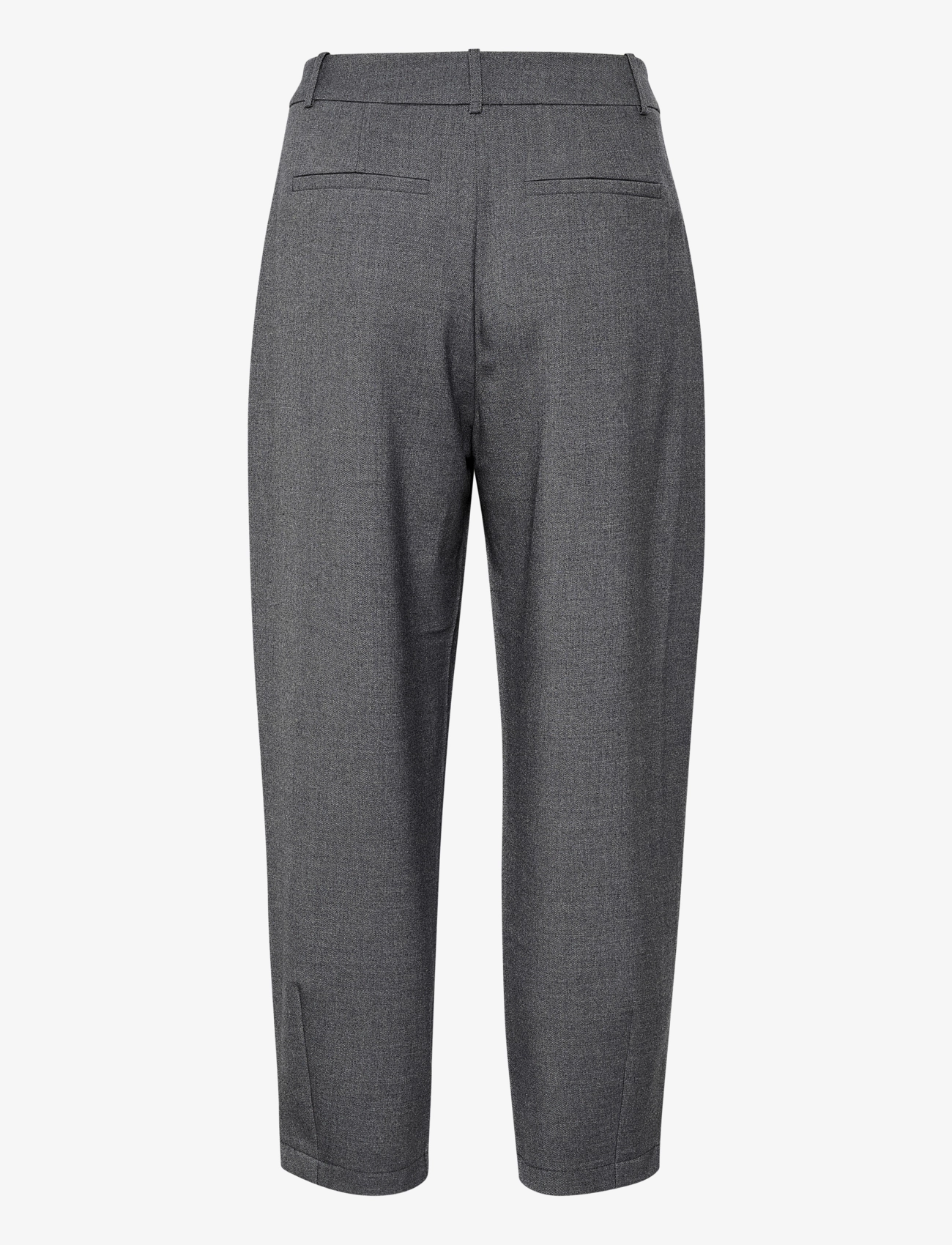 Kaffe - KAMERLE PANTS CROPPED - chinos - dark grey melange - 2