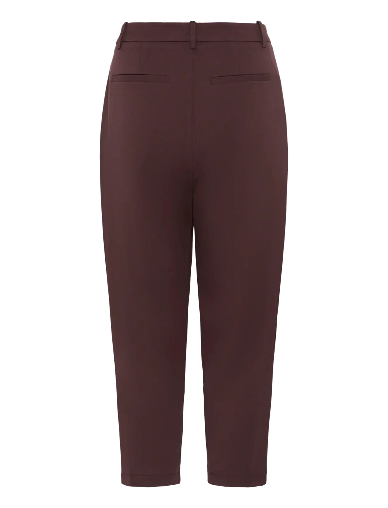 Kaffe - KAMERLE PANTS CROPPED - kostymbyxor - fudge - 2