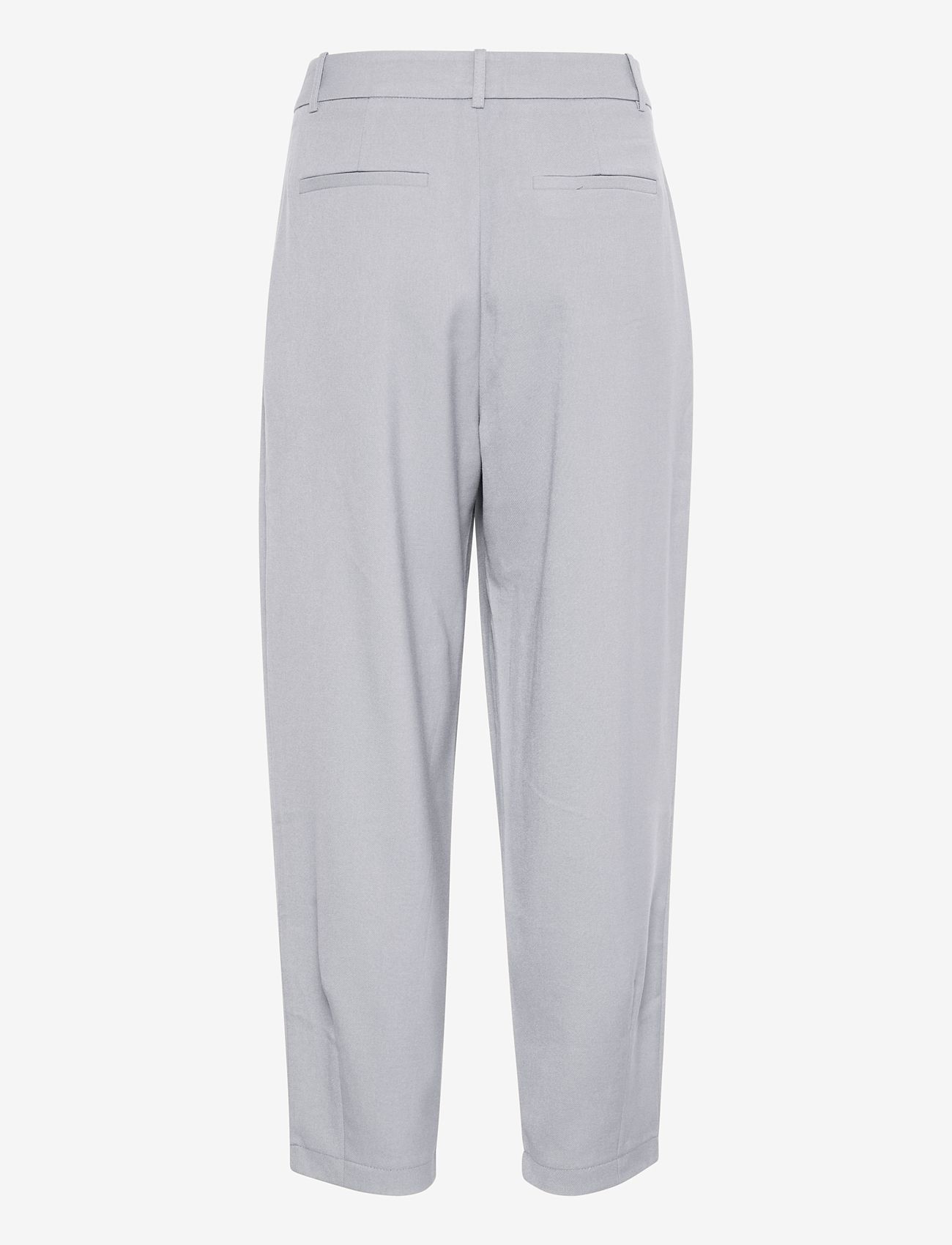 Kaffe - KAMERLE PANTS CROPPED - festtøj til outletpriser - grey melange - 2