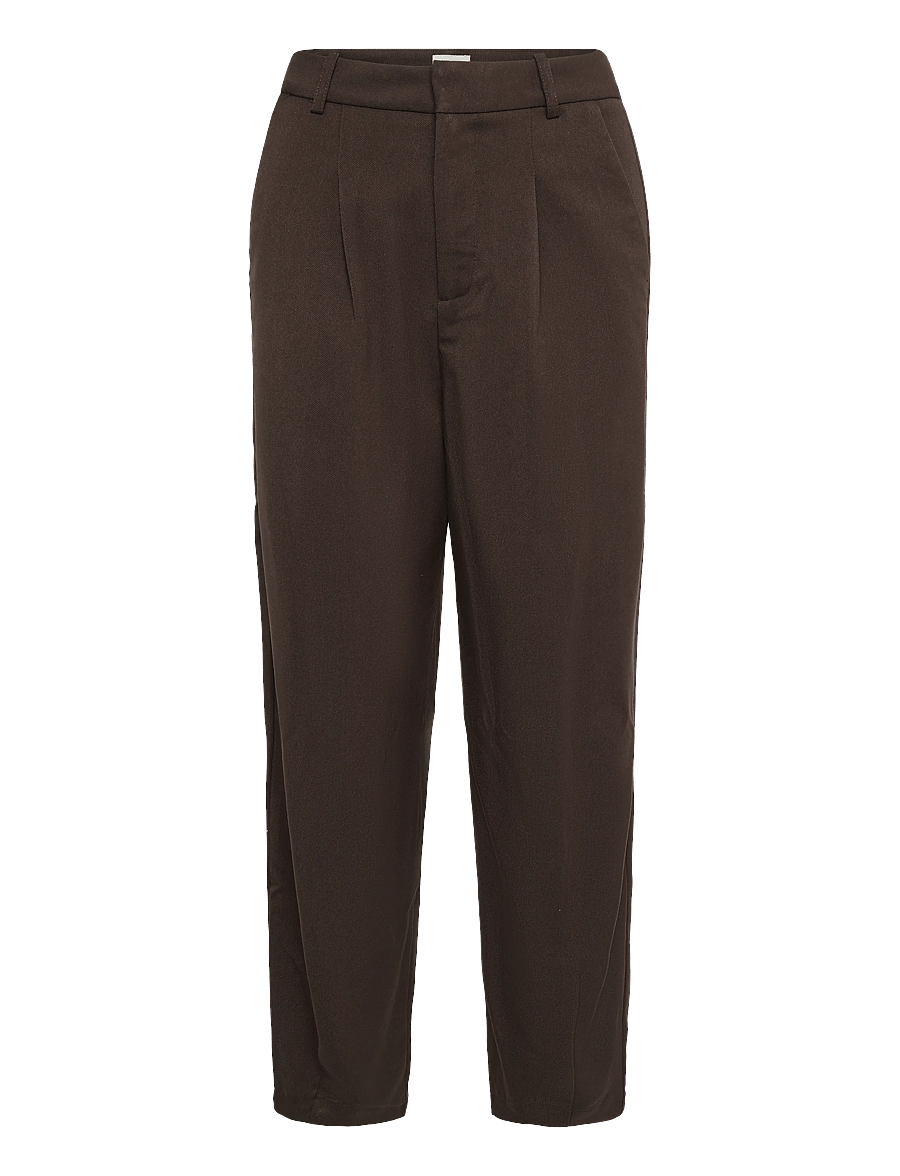 Kaffe - KAMERLE PANTS CROPPED - sérsniðnar buxur - java - 0