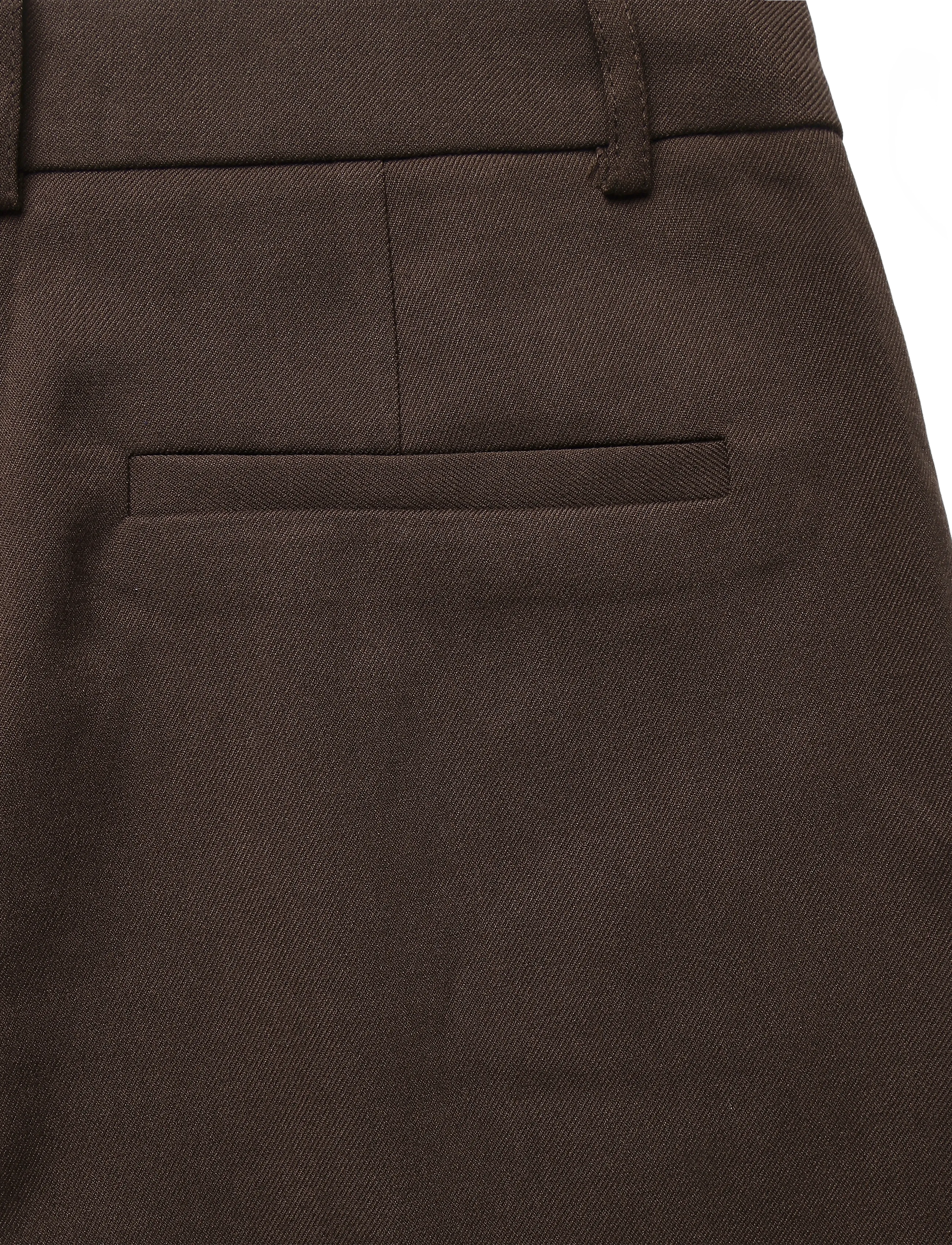 Kaffe - KAMERLE PANTS CROPPED - sérsniðnar buxur - java - 2