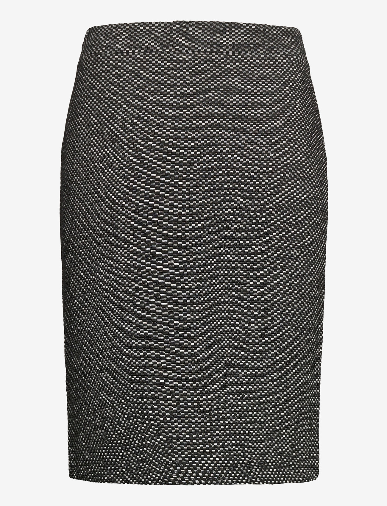 Kaffe - KAtippie Skirt - die niedrigsten preise - black / chalk mini check - 1