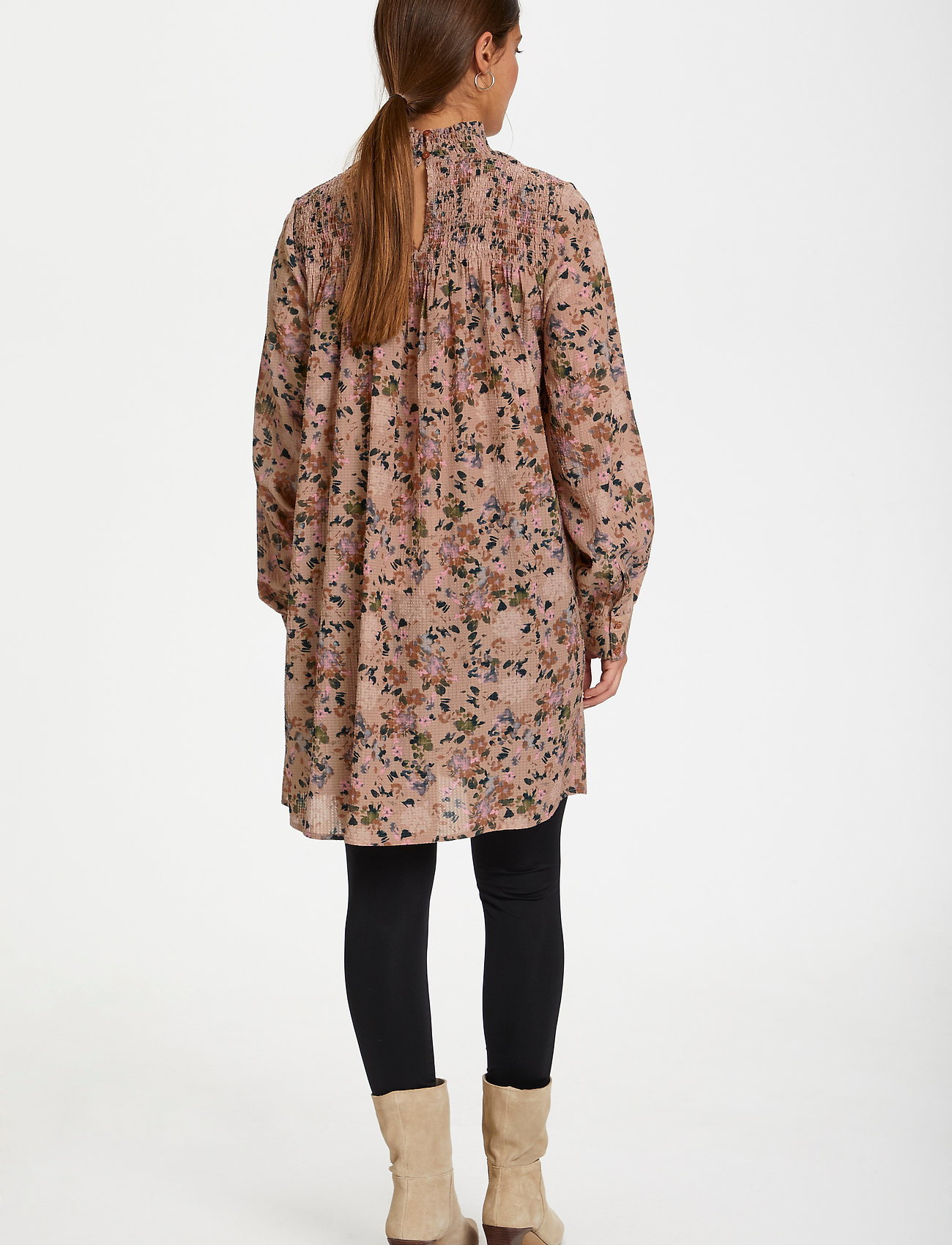 Kaffe - KAleala Tunic - nomad watercolor flower print - 4