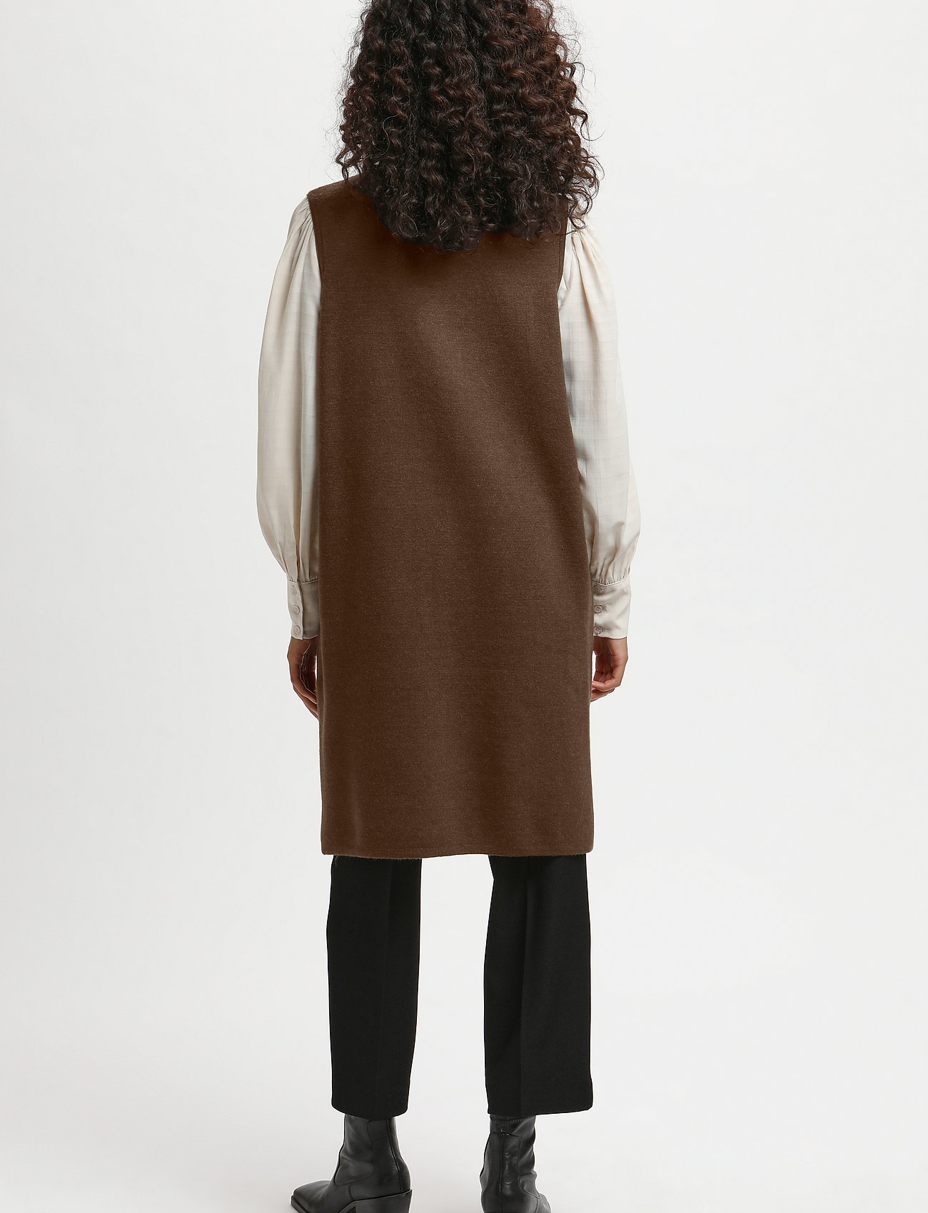 Kaffe - KAkitt Knit slipover - shopping bag melange - 3